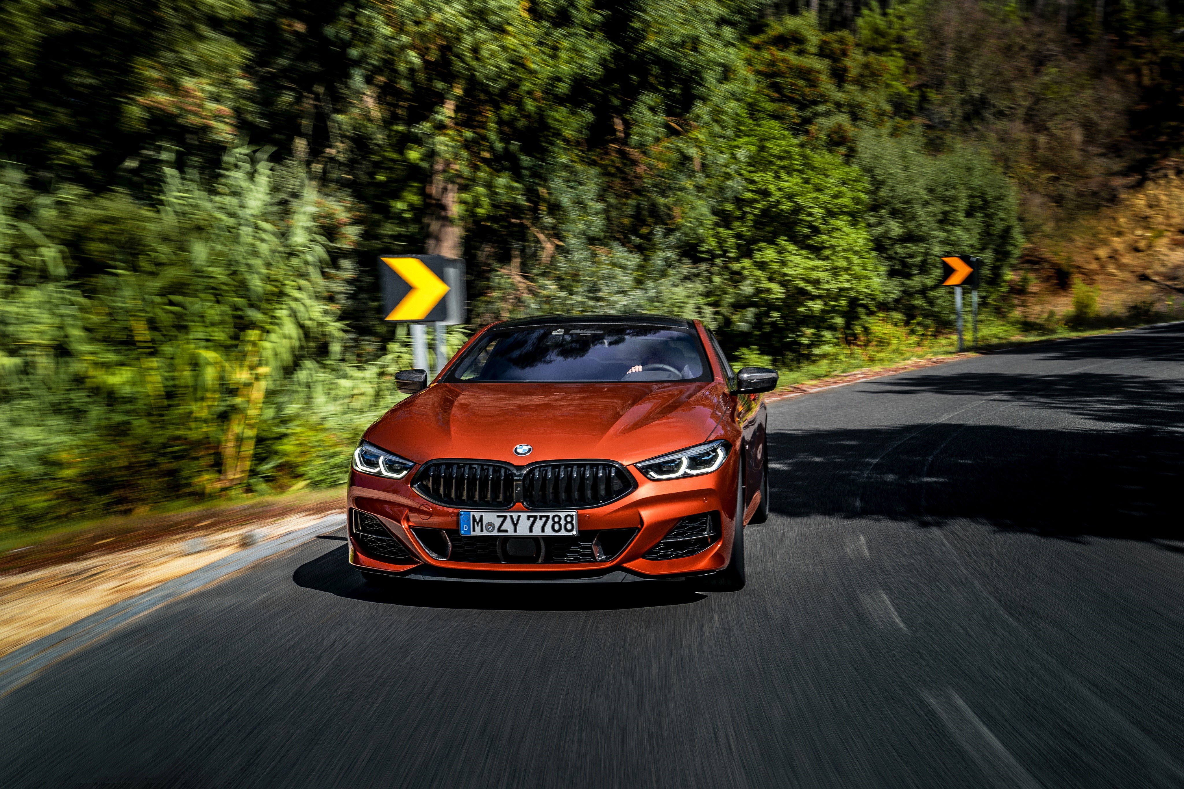 BMW M850i xDrive Coupe on a Road HD Wallpaper