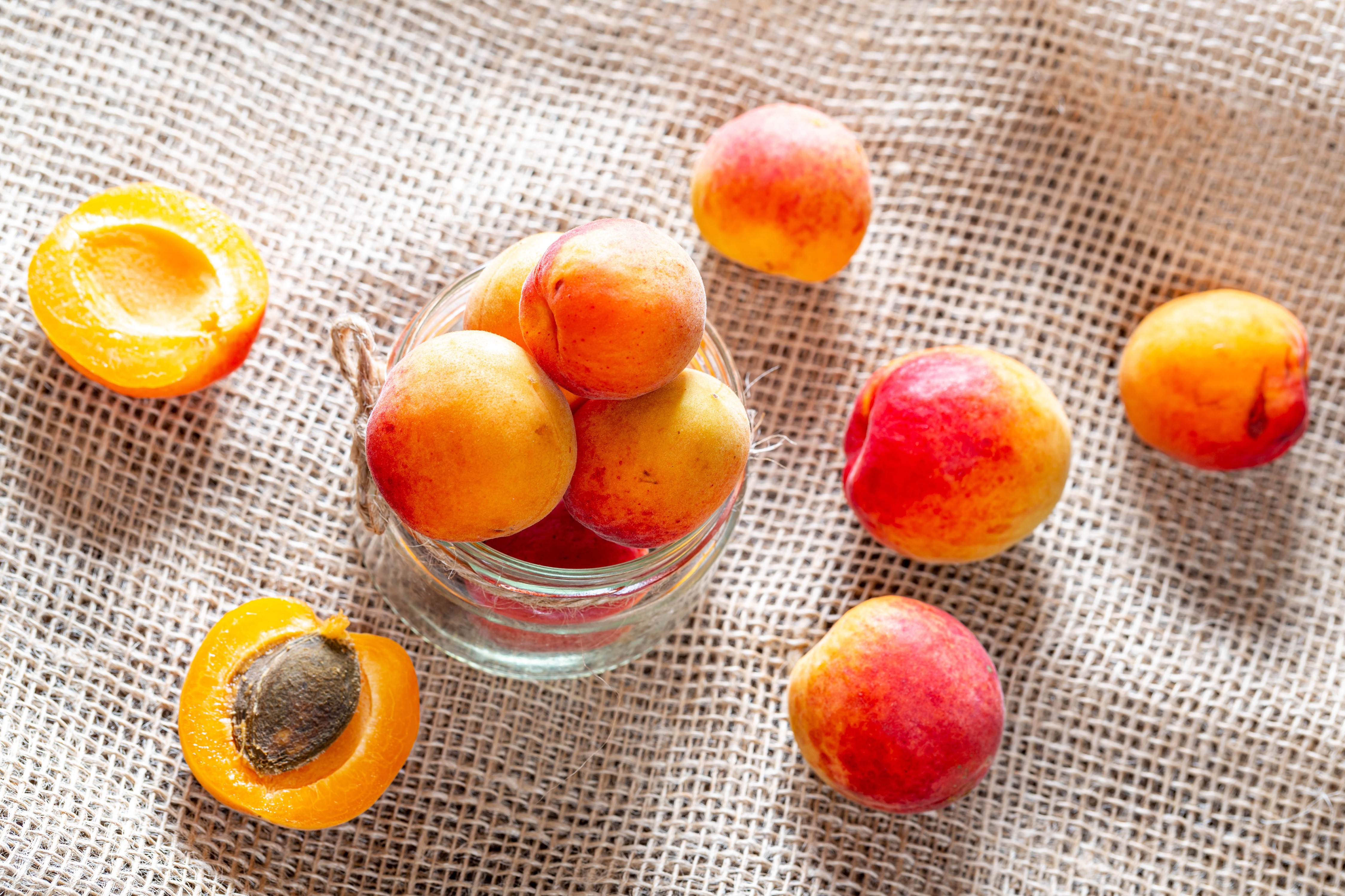 Apricots in a Jar HD Wallpaper