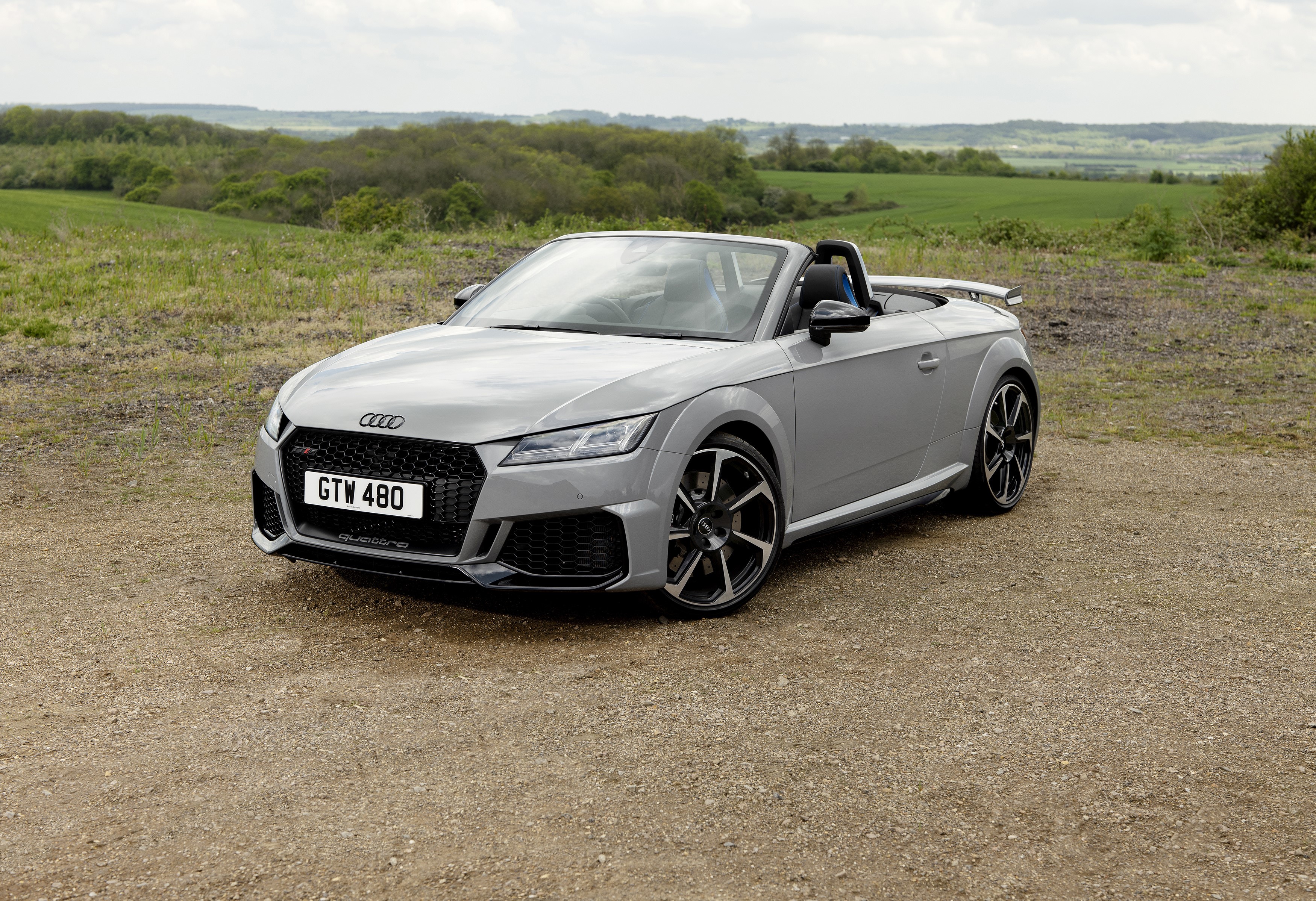Audi TT RS Roadster Quattro Convertible HD Wallpaper