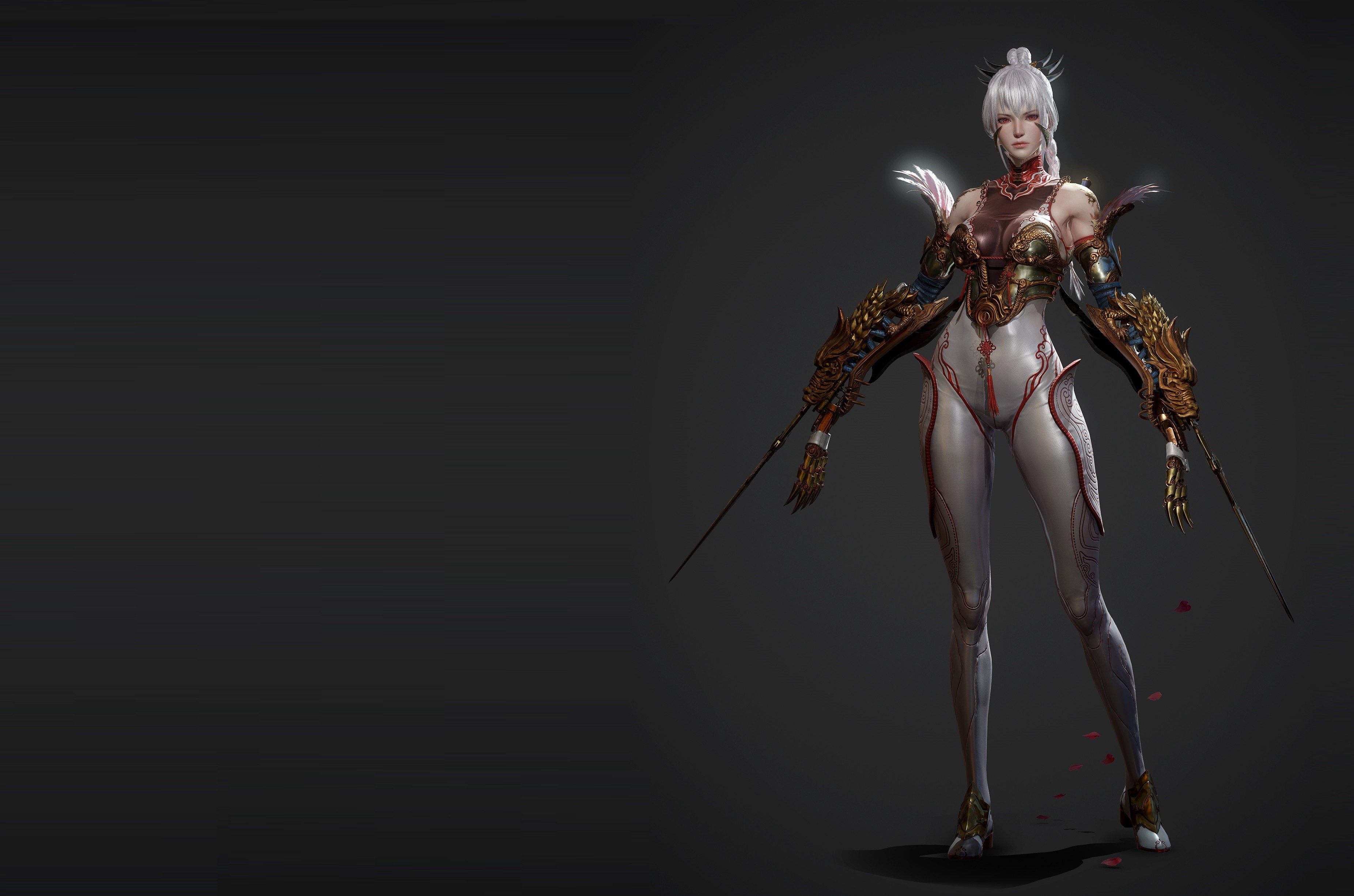Kallari from Paragon, assassin with swords HD Wallpaper