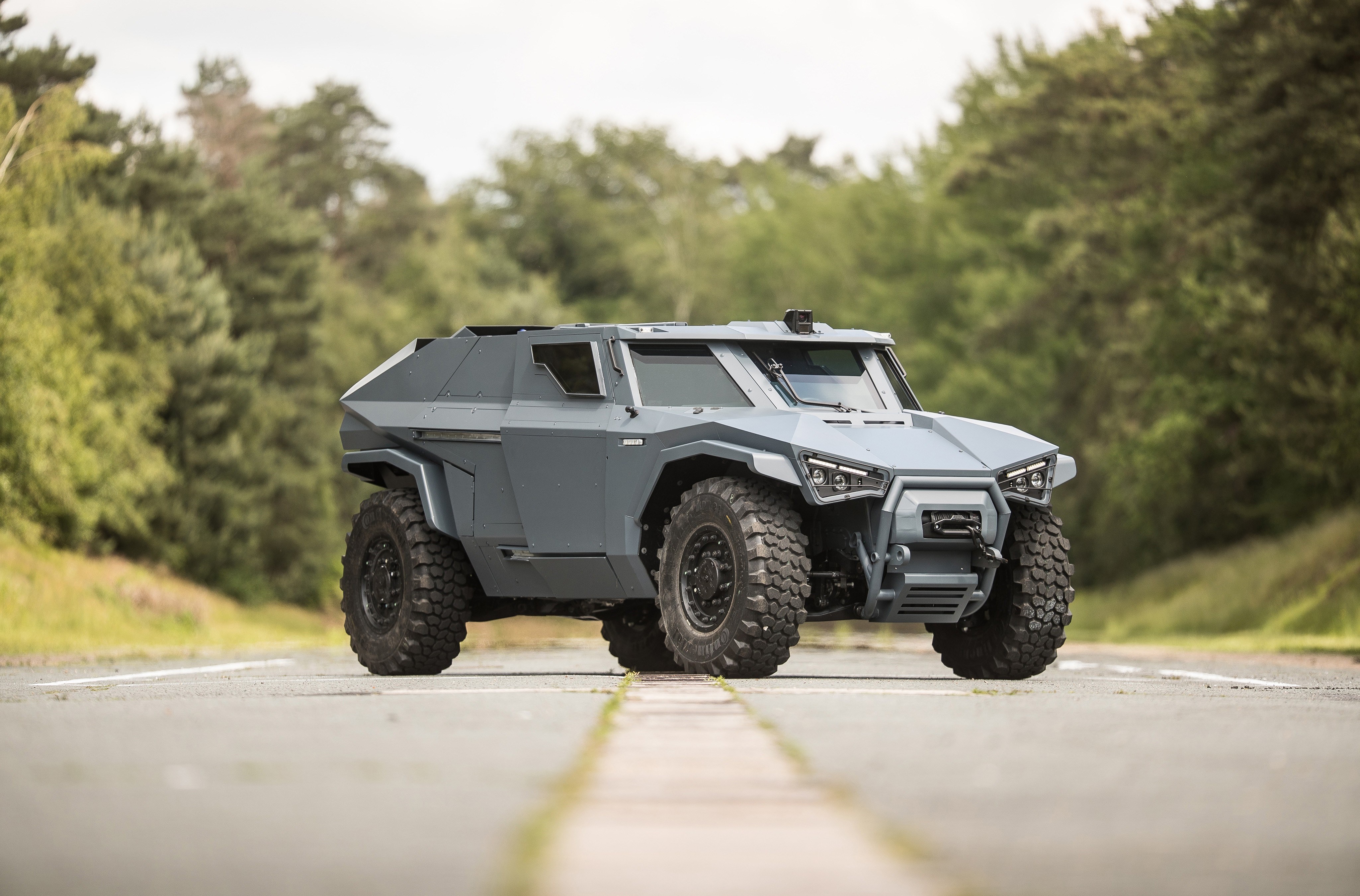 Arquus Scarabee 4K Military Vehicle HD Wallpaper