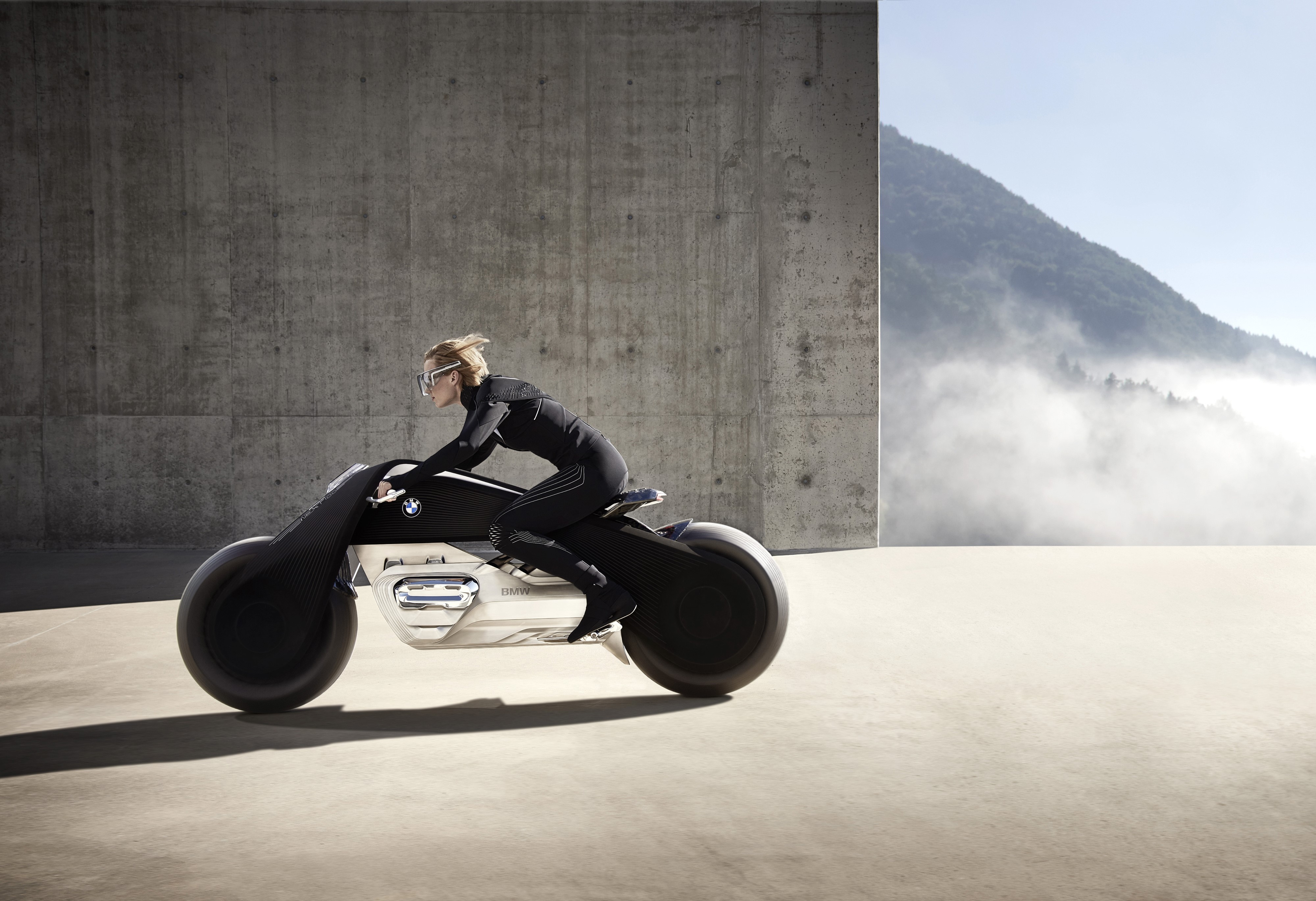 4K 2016 BMW Motorrad VISION NEXT 100 HD Wallpaper