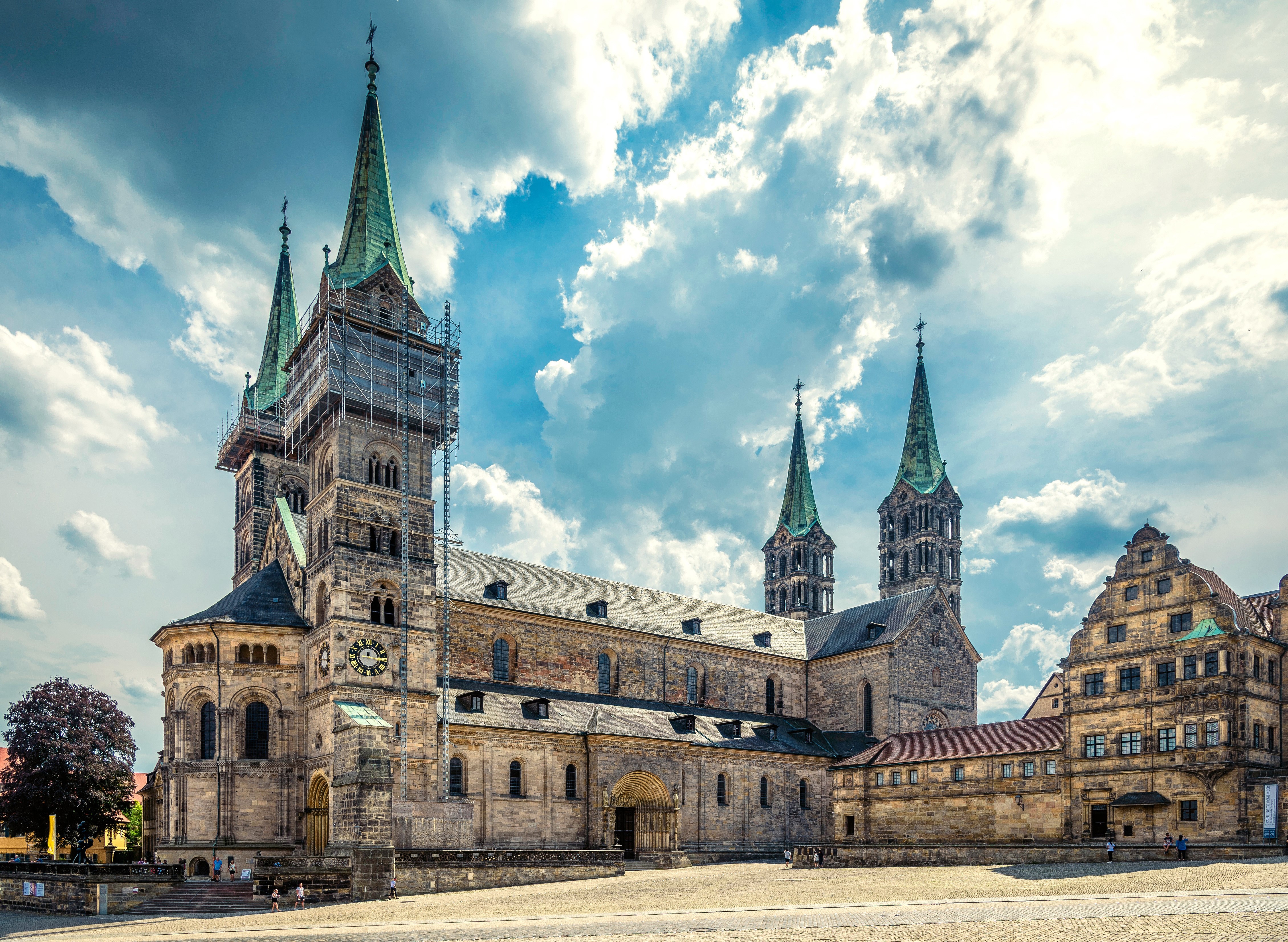 Bamberg Cathedral in Germany HD Wallpaper
