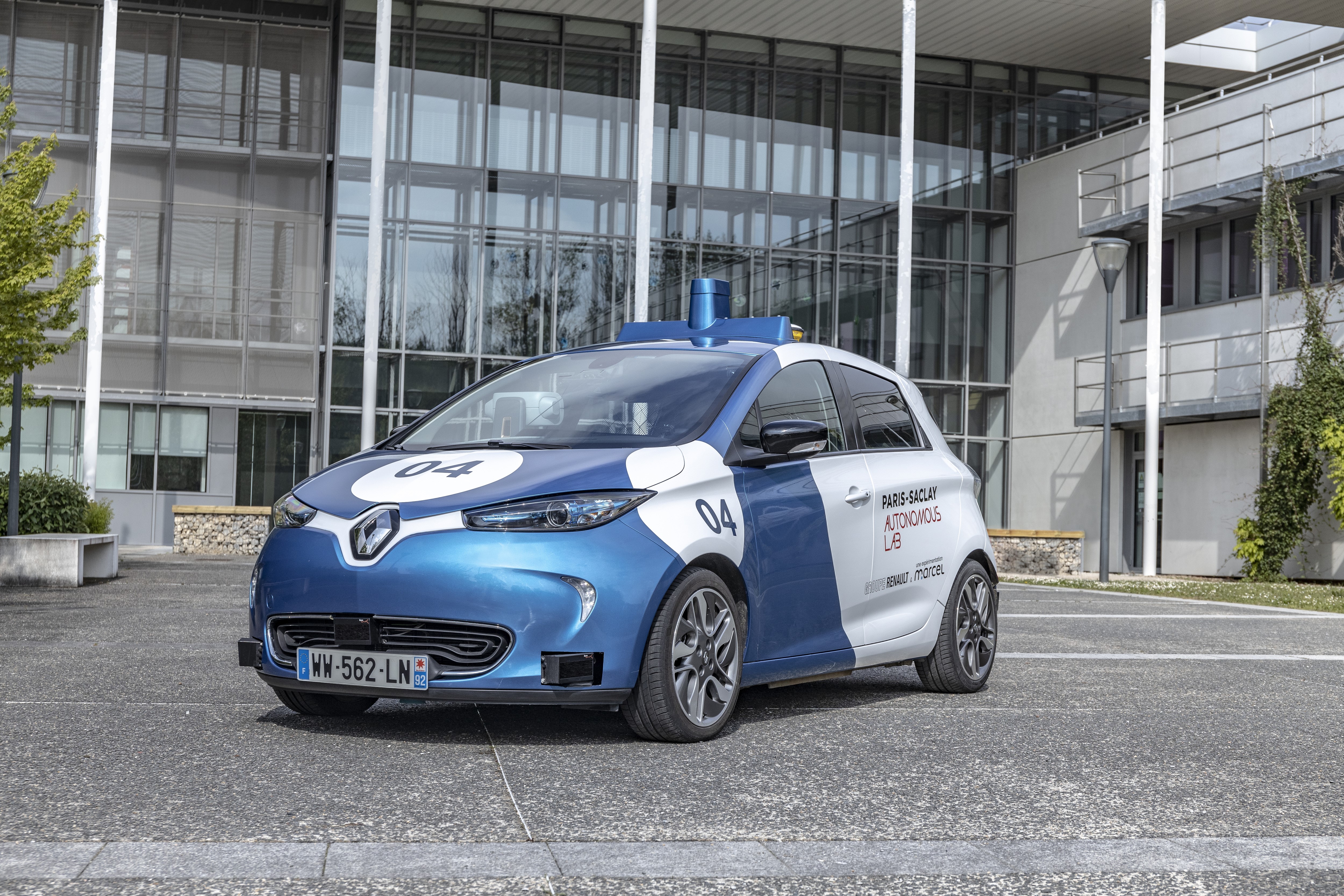 Renault Zoe Autonomous Lab car HD Wallpaper