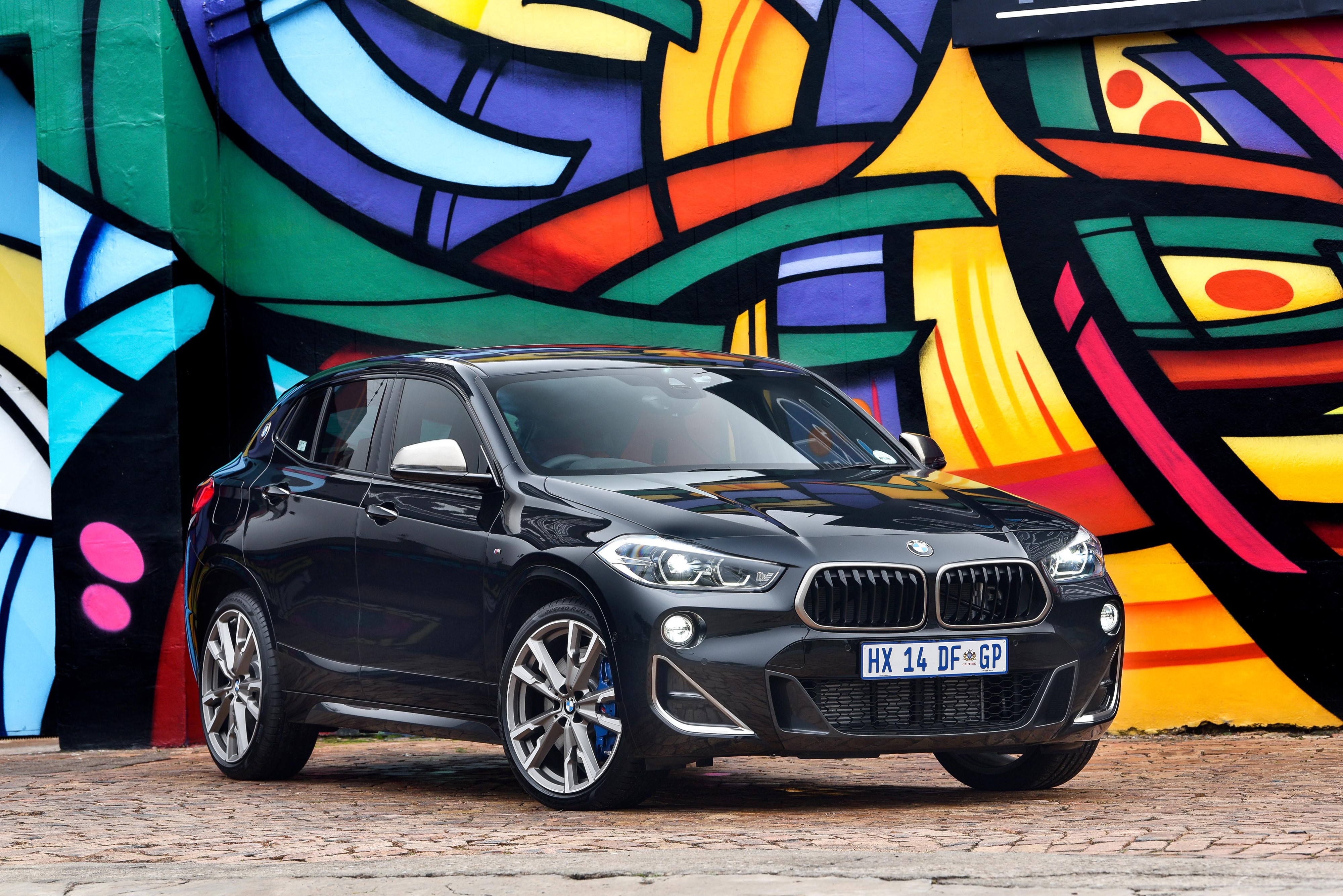 2019 BMW X2 M35i Metallic Black HD Wallpaper