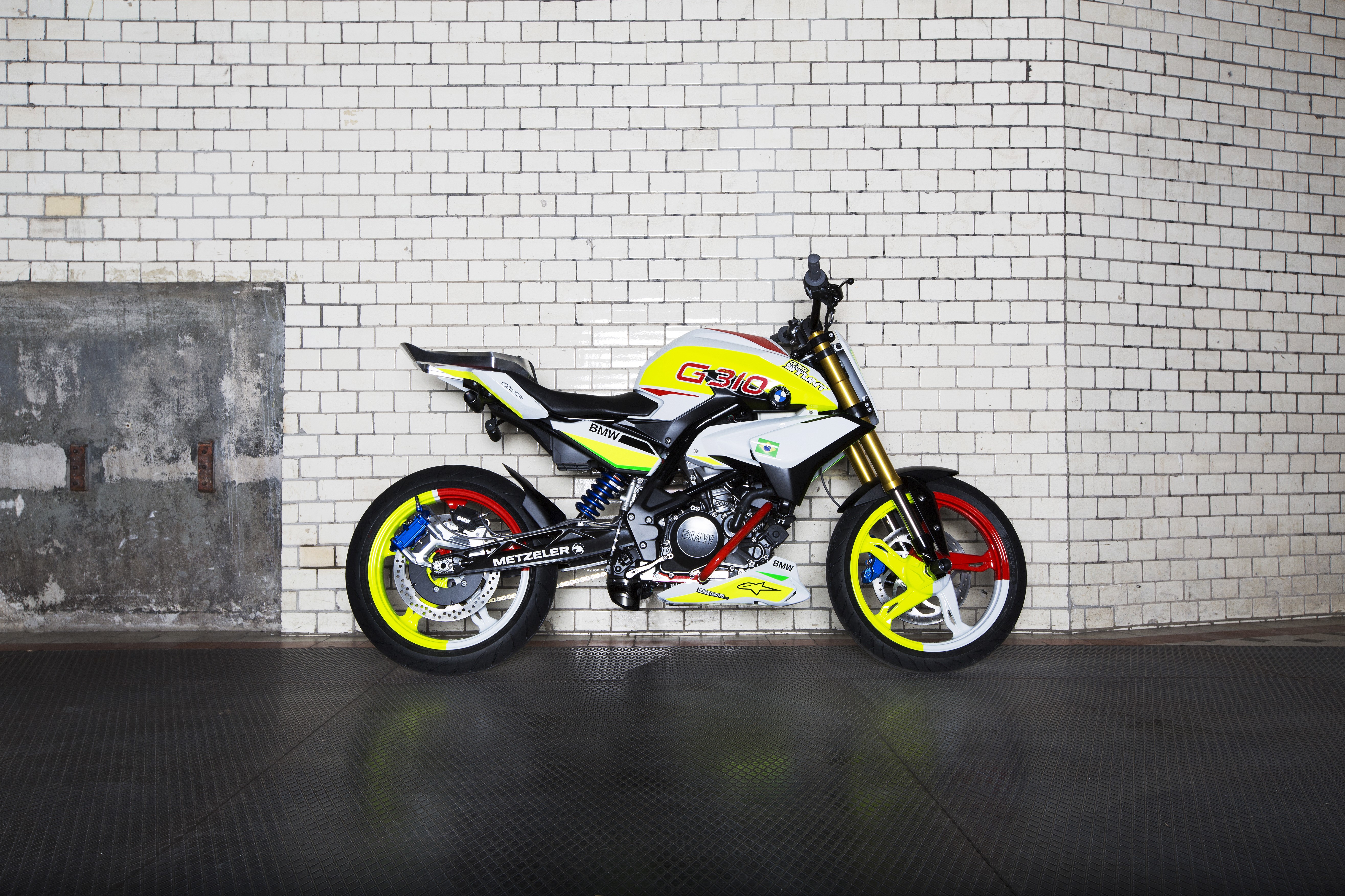 BMW G 310 Concept Stunt Motorcycle HD Wallpaper