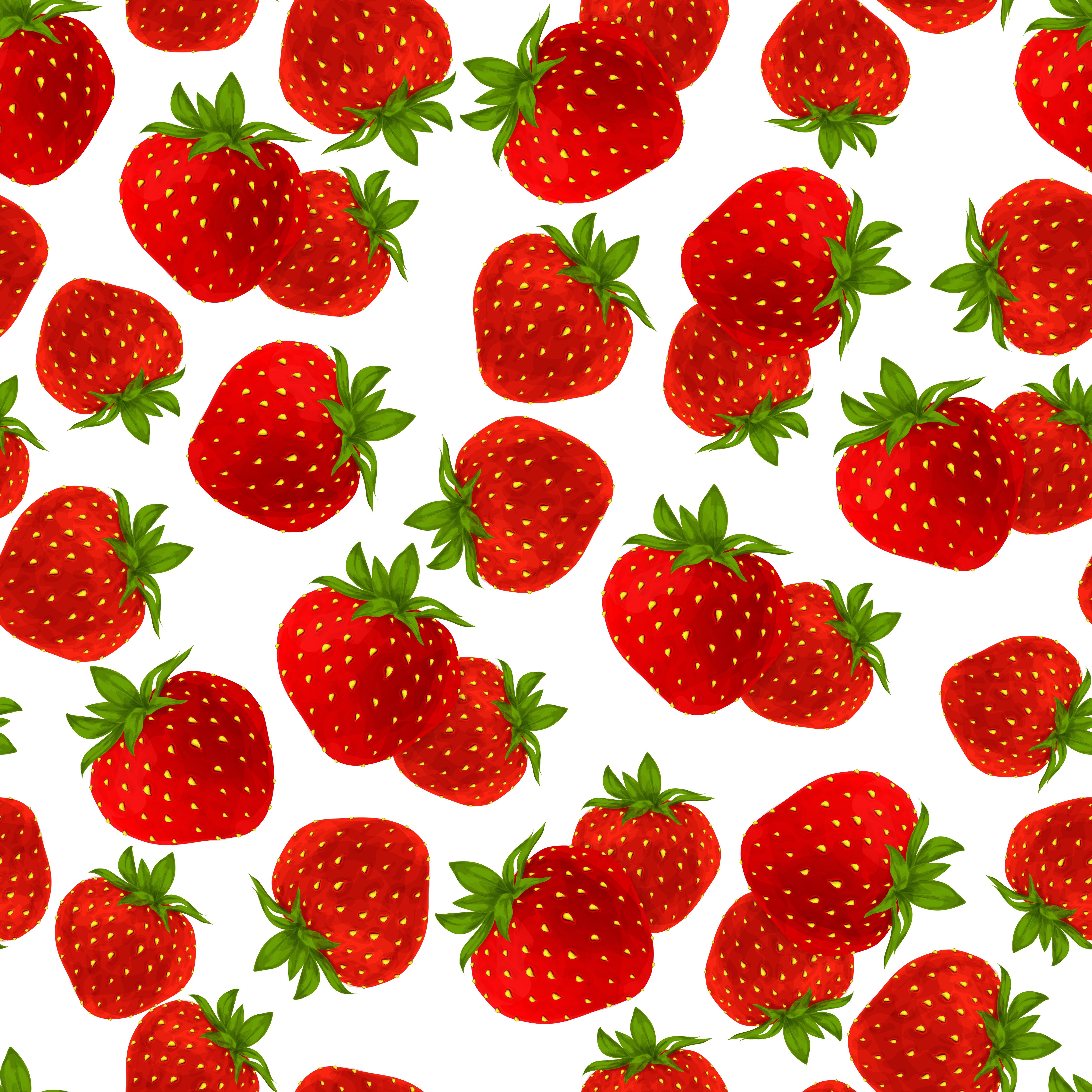 Strawberry Texture 4K HD Wallpaper