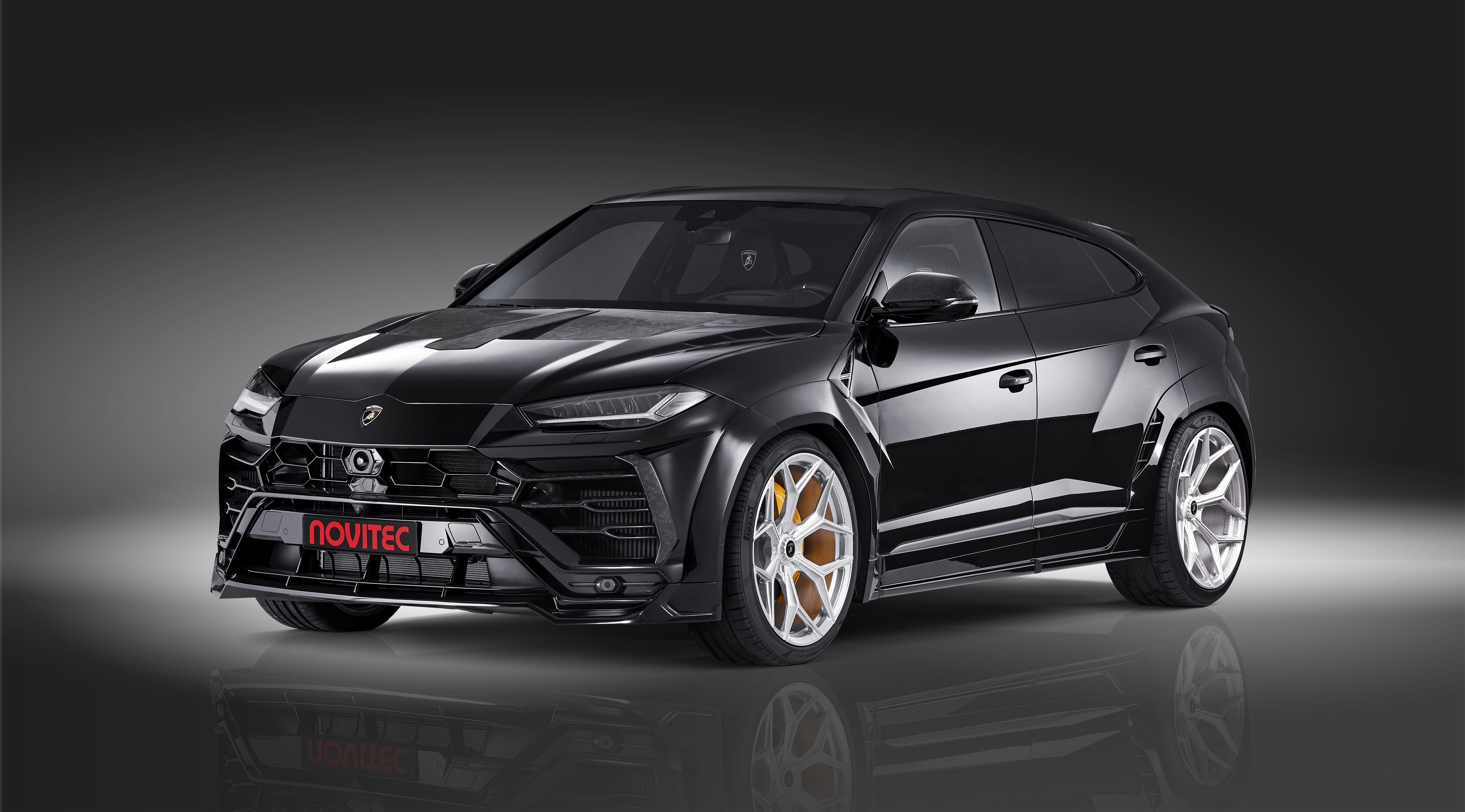 Black Novitec Lamborghini Urus 2019 HD Wallpaper