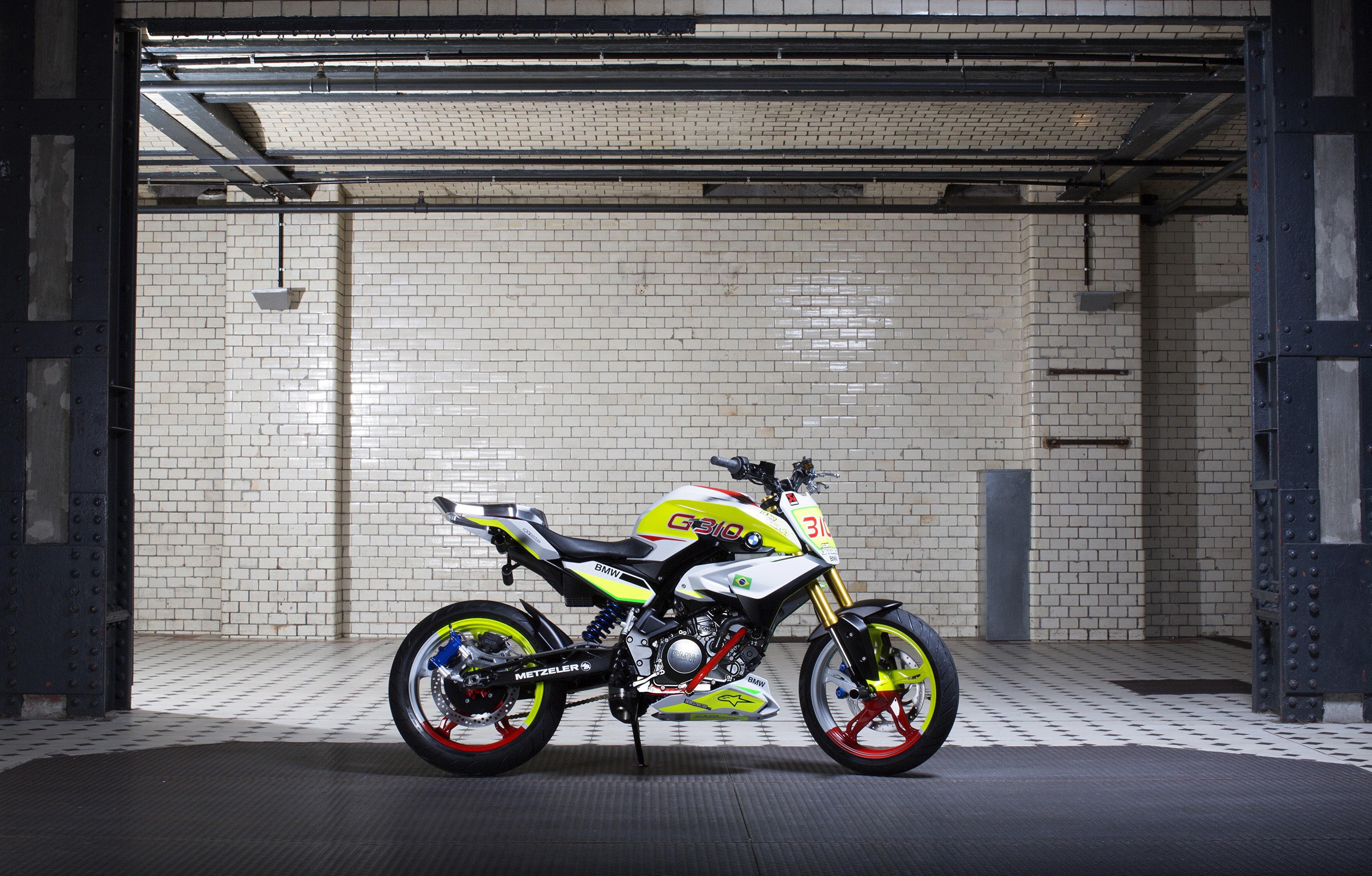 4K 2015 BMW G 310 Concept Stunt Motorcycle HD Wallpaper