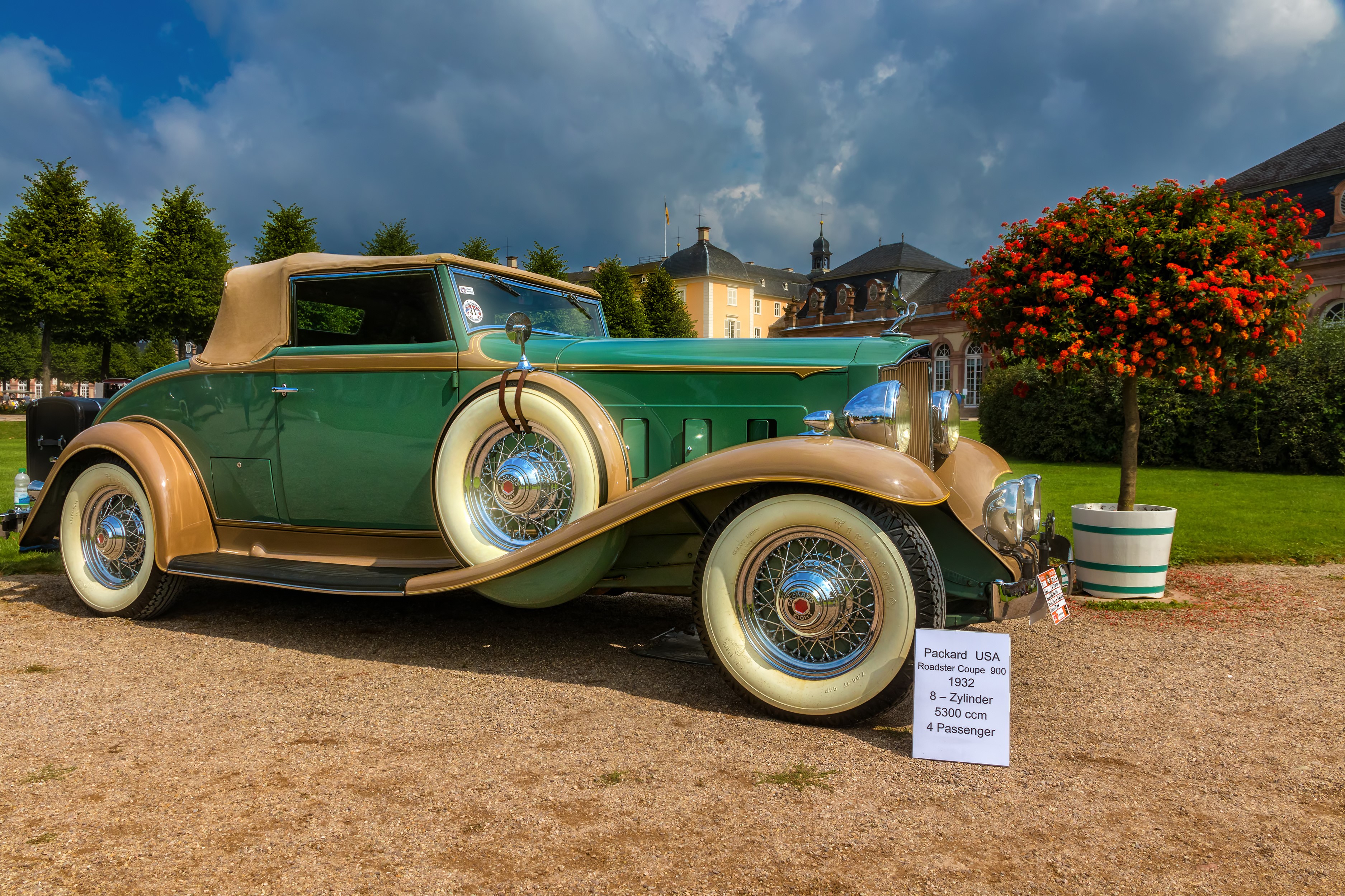 1932 Packard USA Roadster Coupe 900 HD Wallpaper