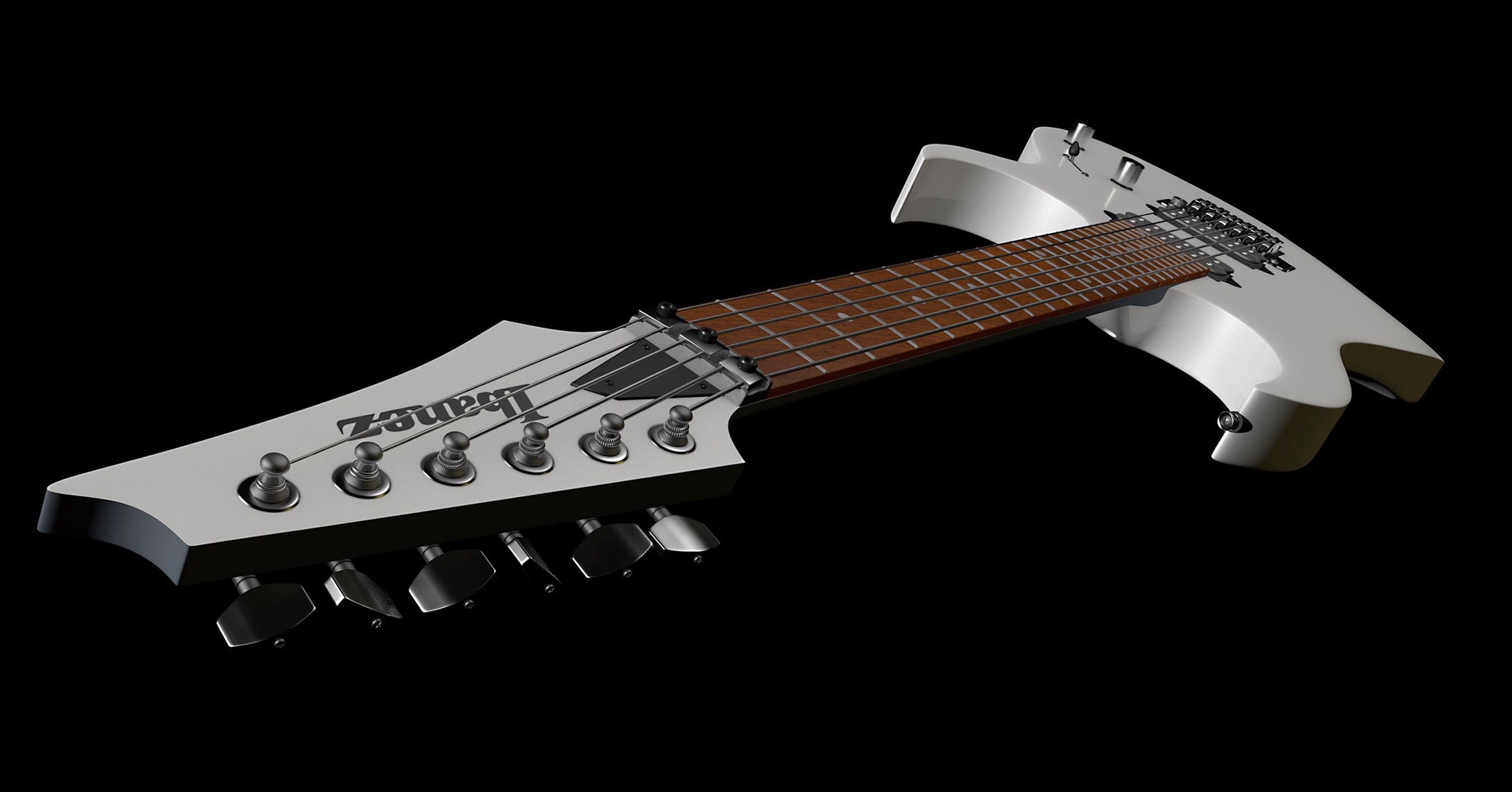 Ibanez electric guitar headstock and neck HD Wallpaper