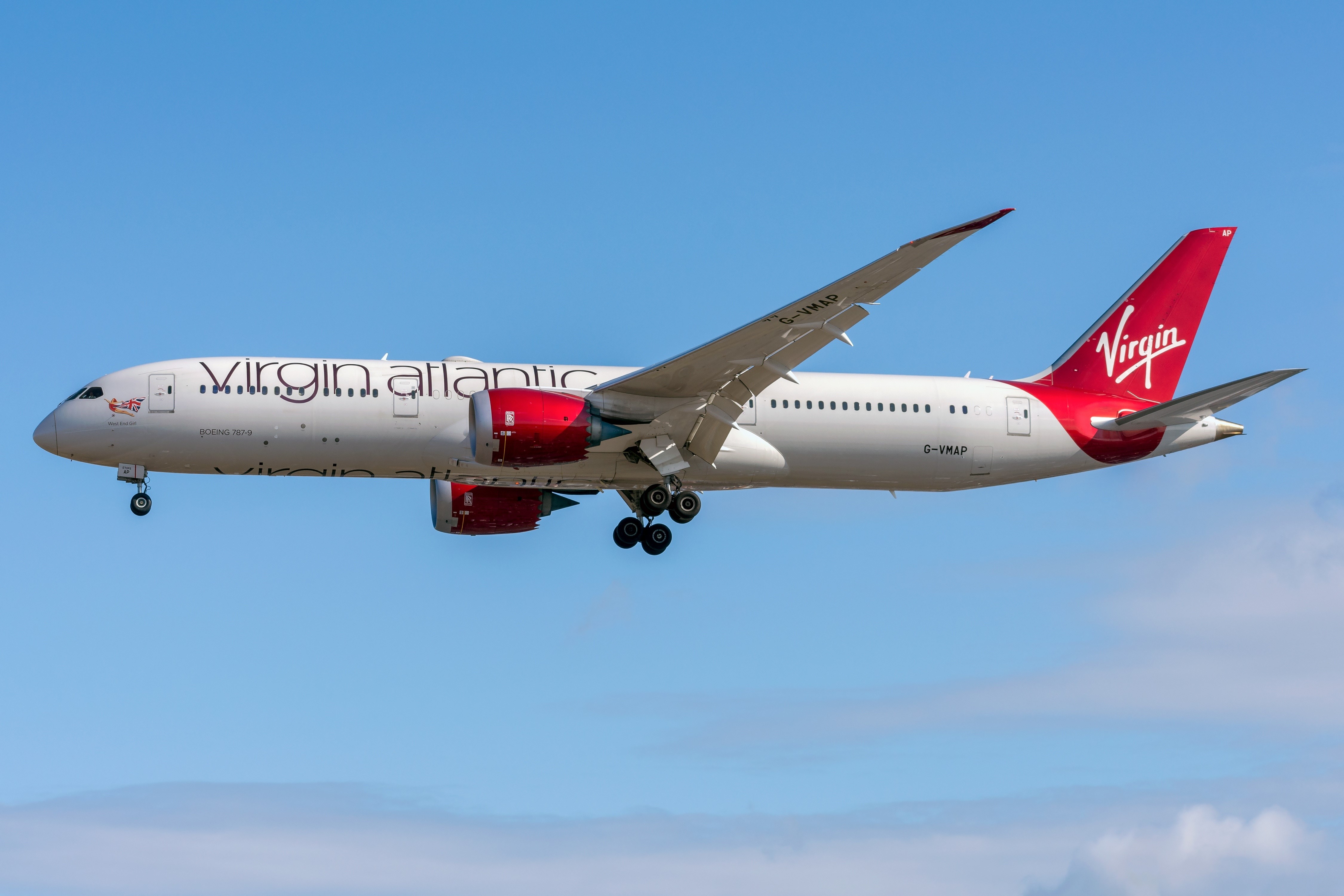 Boeing 787-9 Virgin Atlantic Airways airplane HD Wallpaper