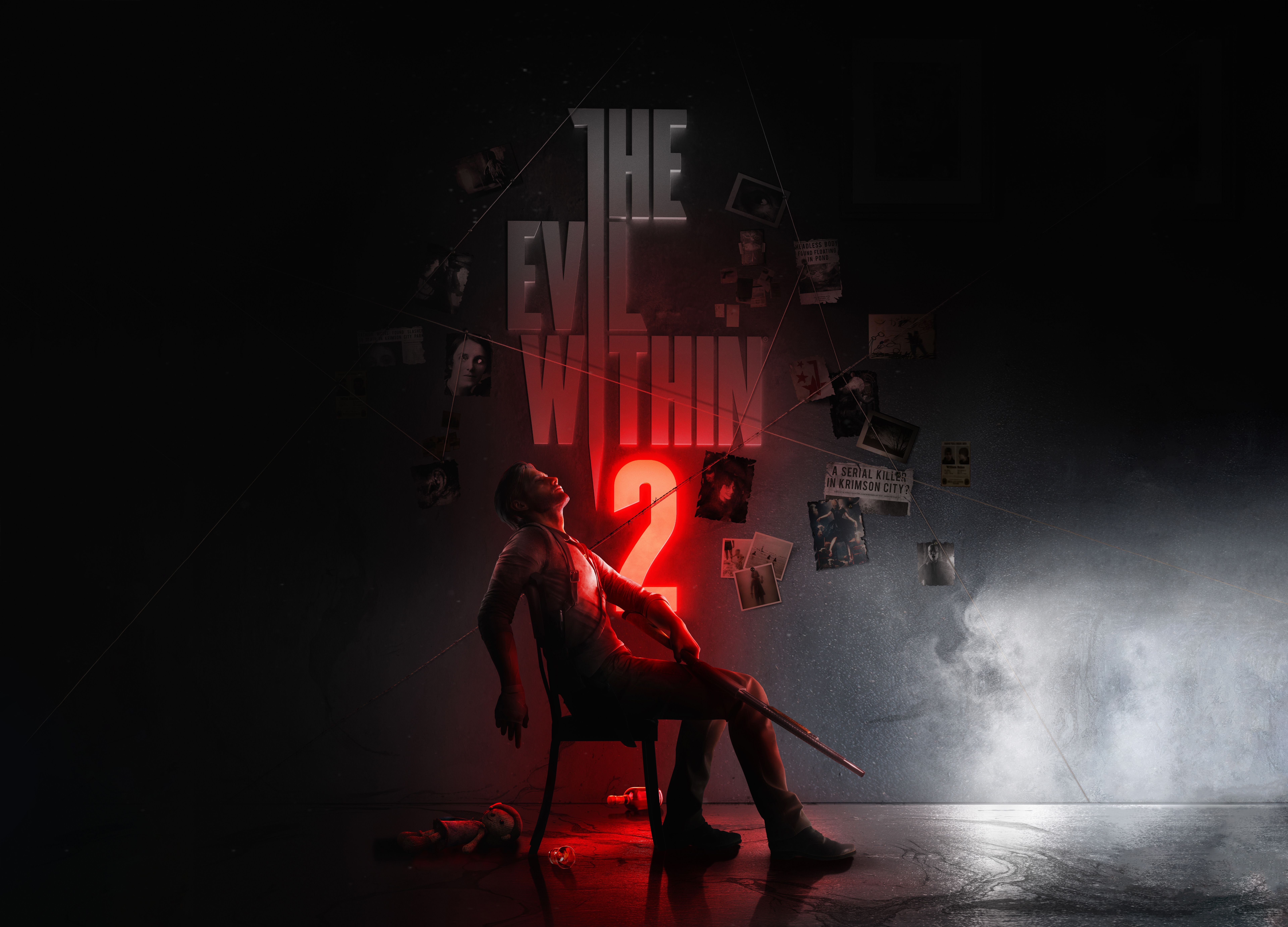 Sebastian Castellanos from The Evil Within 2 with shotgun HD Wallpaper