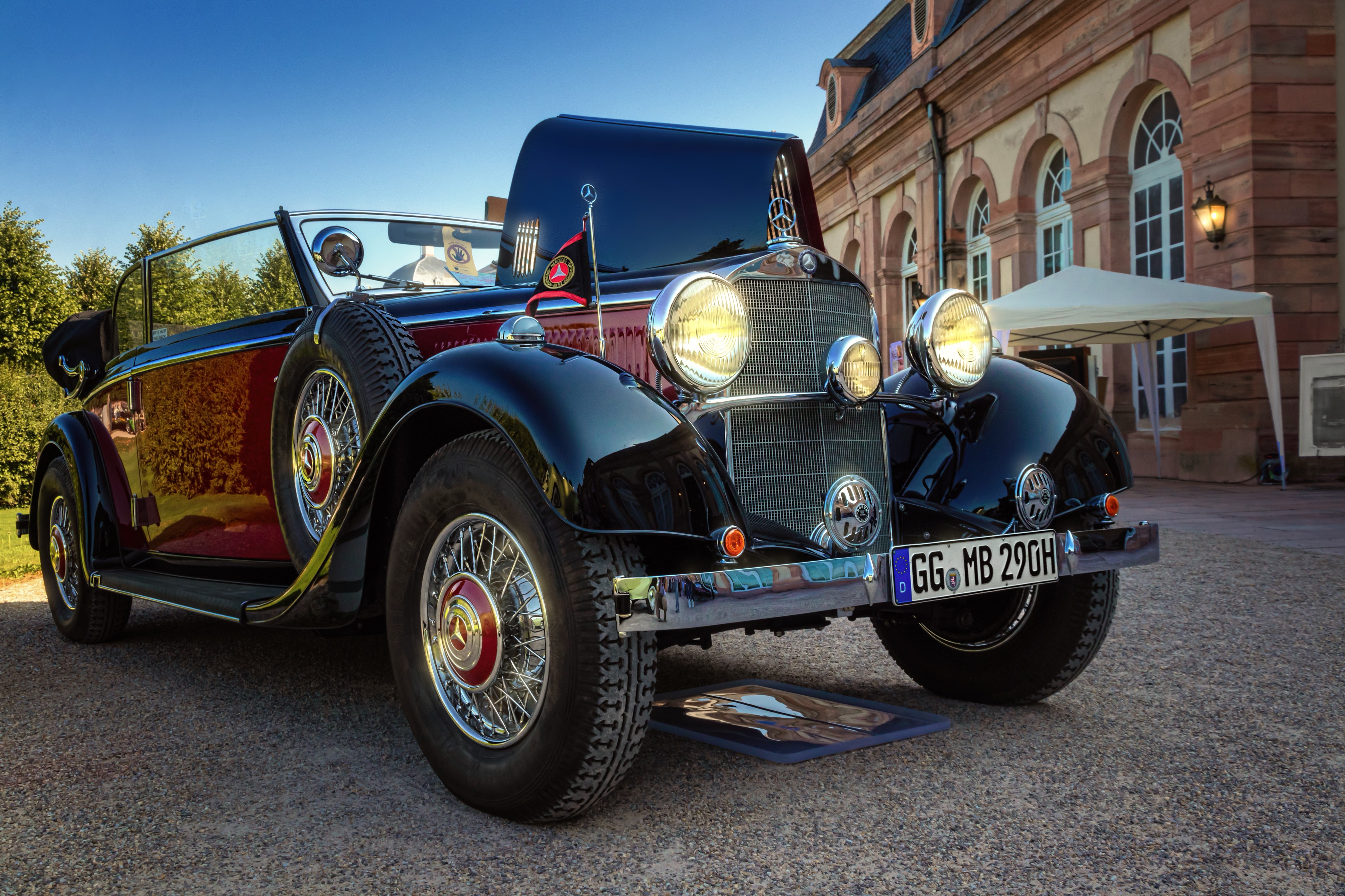4K 1936 Mercedes-Benz 290 B Cabriolet HD Wallpaper