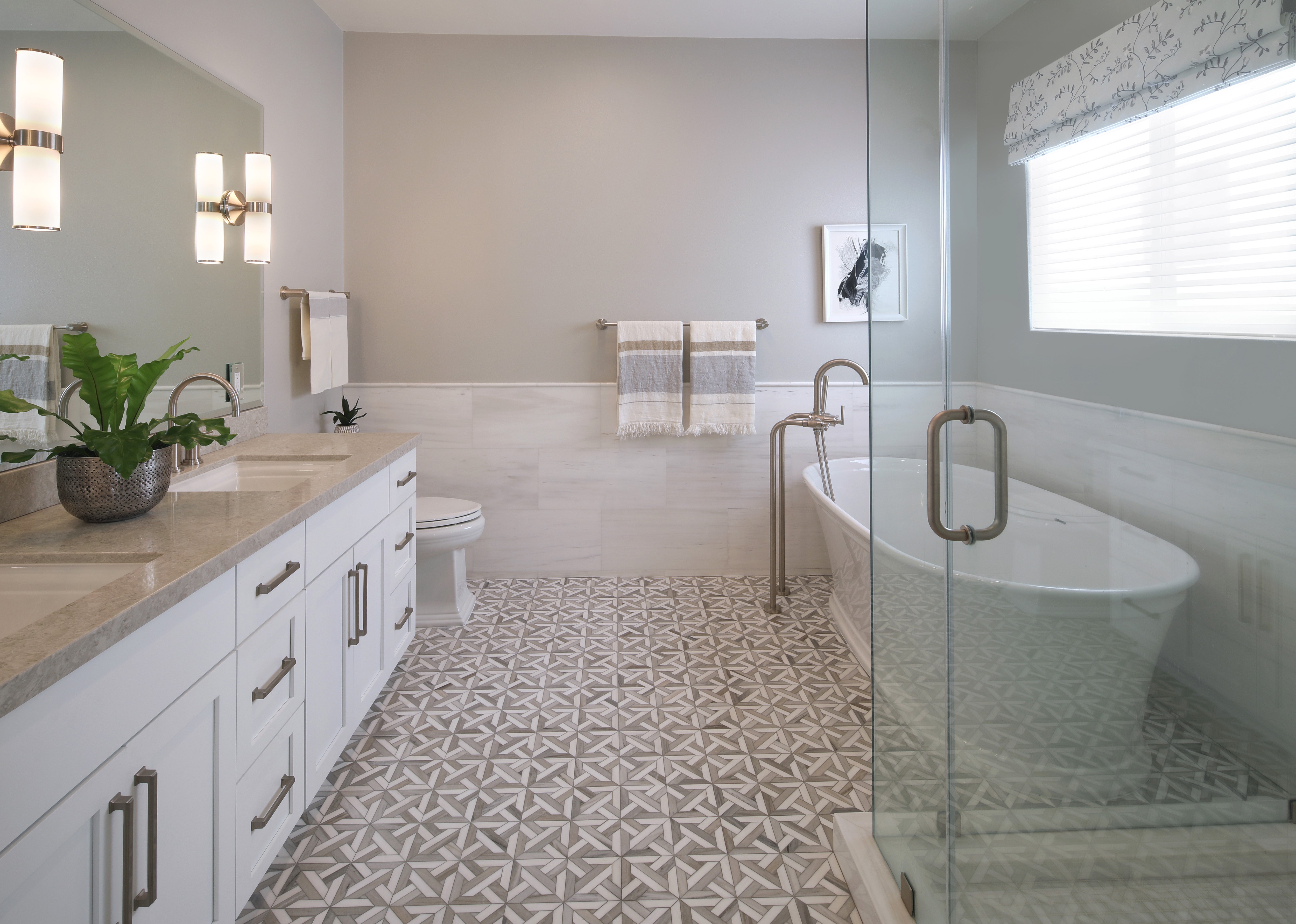 Modern Bathroom Interior Design HD Wallpaper