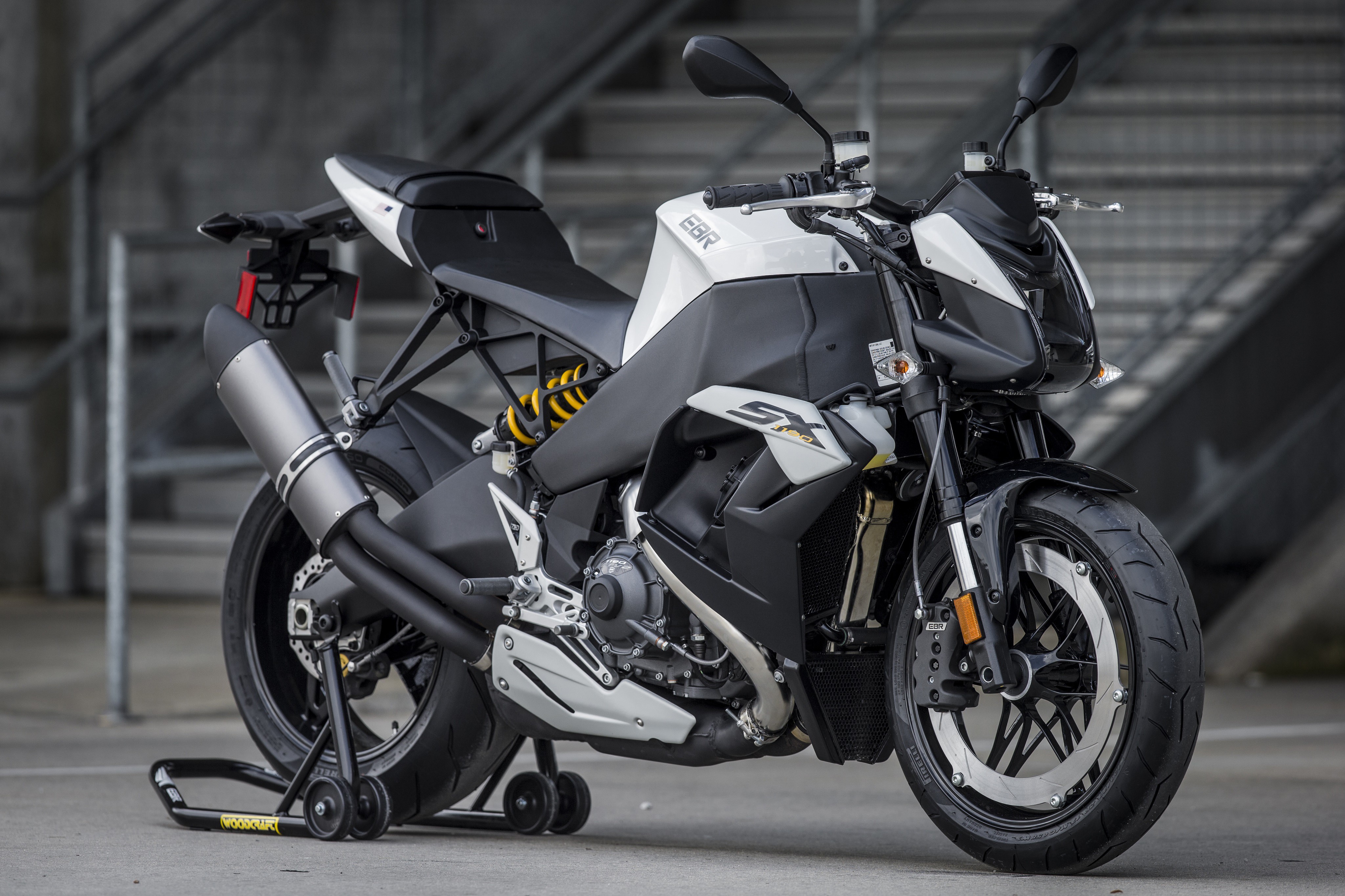 4K 2015-19 EBR 1190SX Motorcycle Side View HD Wallpaper