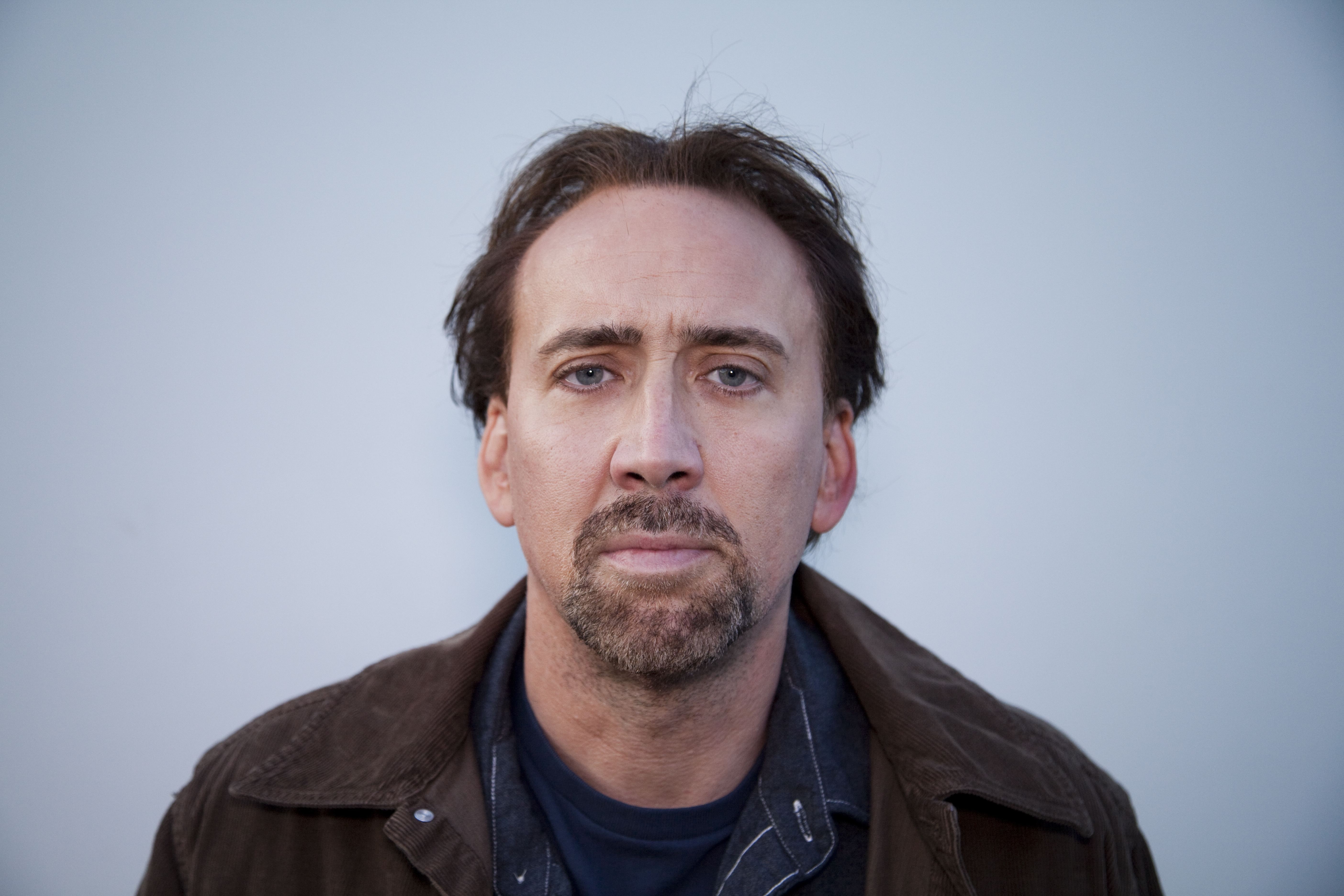 Nicolas Cage with a beard HD Wallpaper