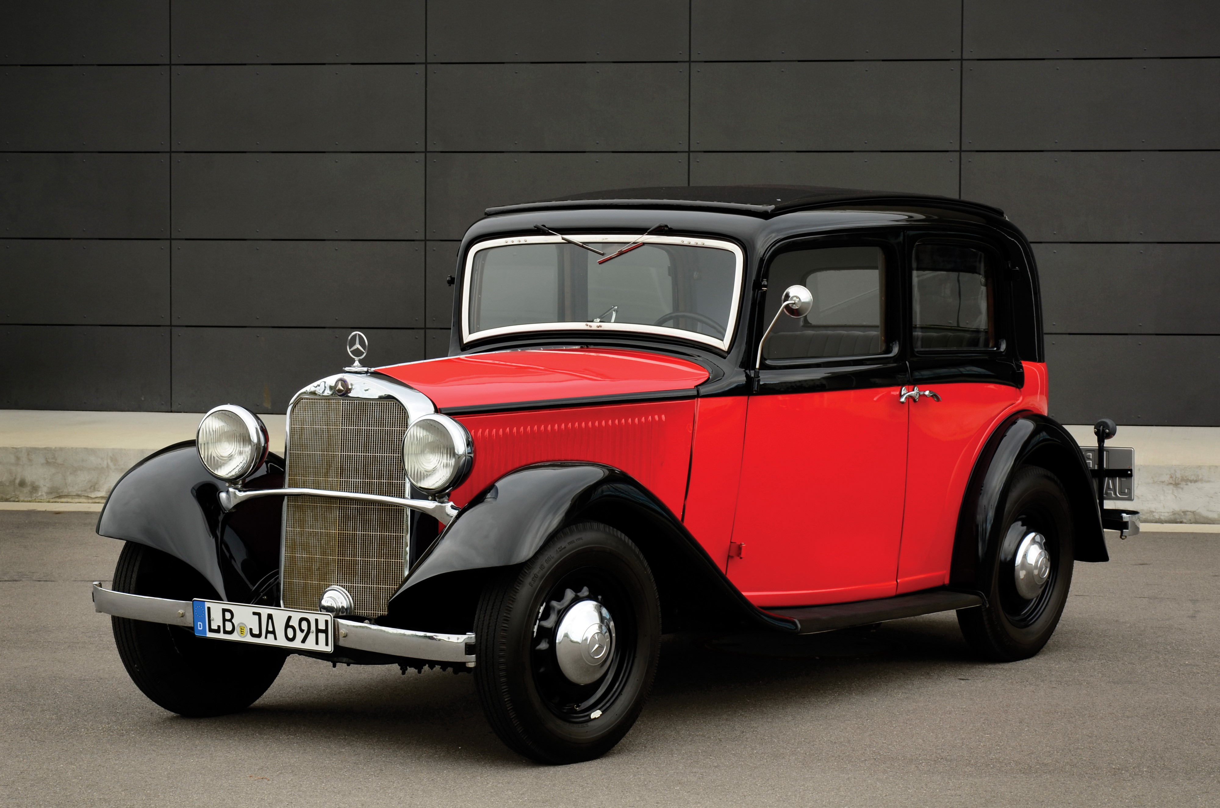 1933-36 Mercedes-Benz 200 Sonnenschein Limousine HD Wallpaper