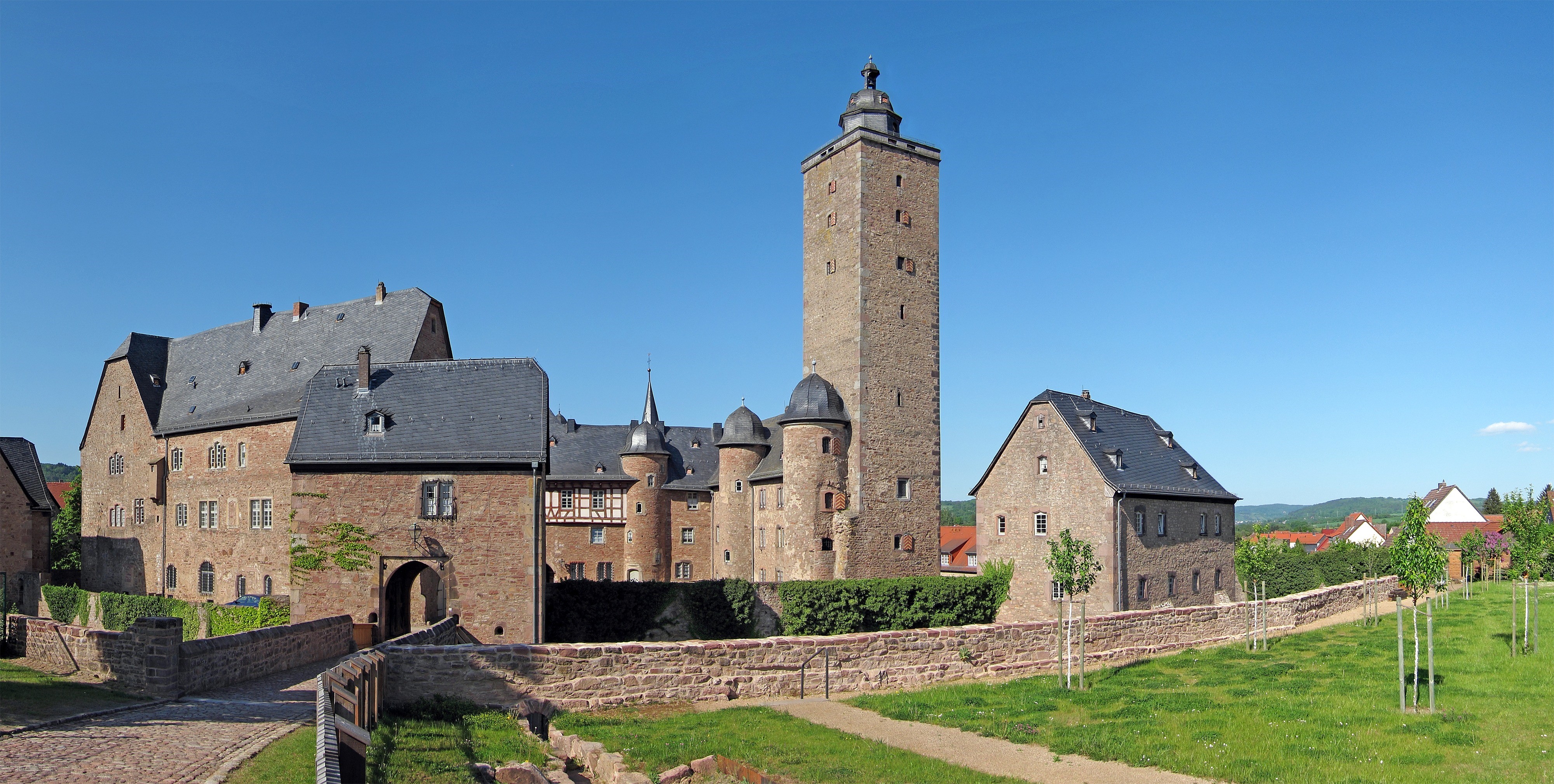 4K Steinau An Der Strasse Castle Fortress Germany Tower HD Wallpaper