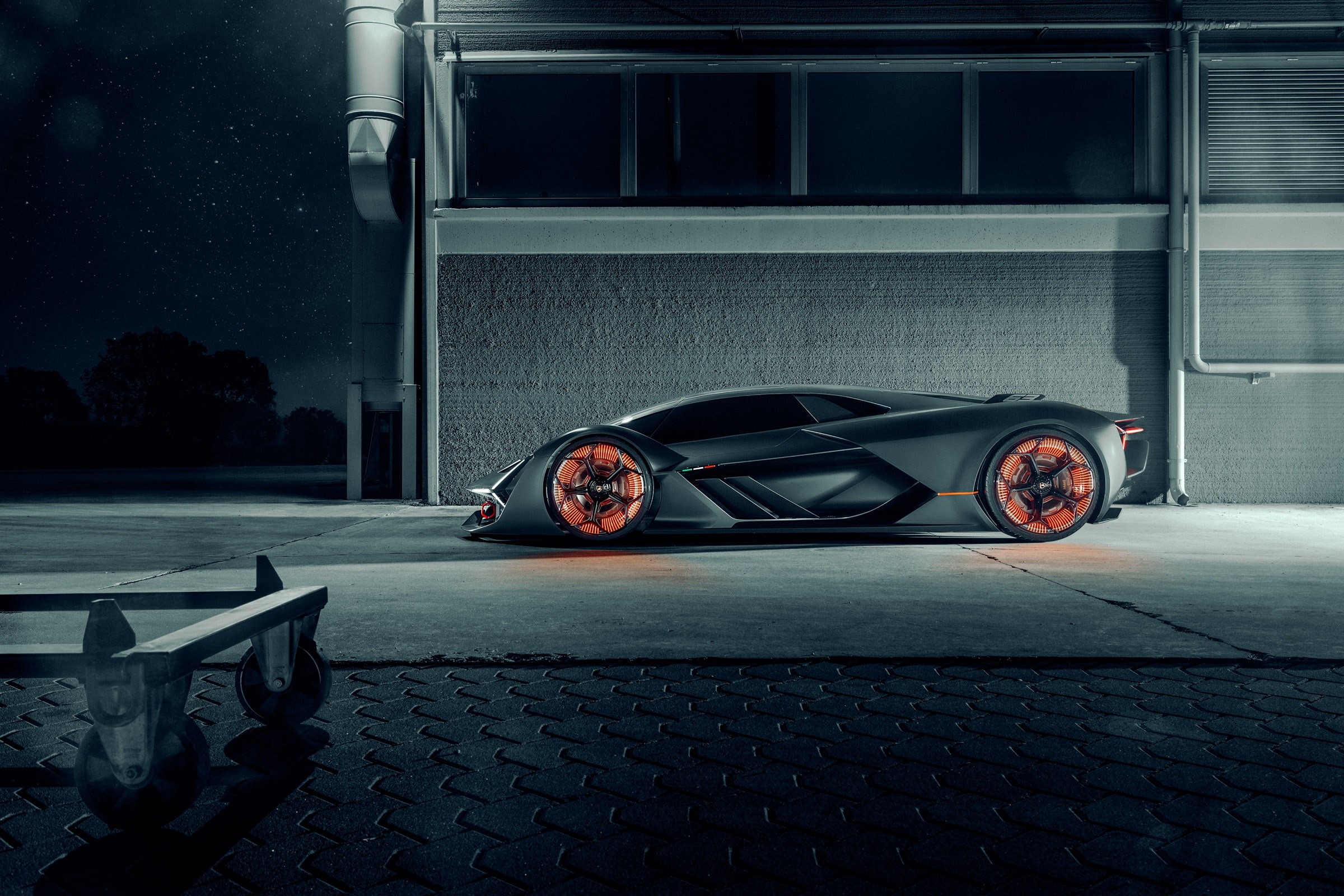 Lamborghini Terzo Millennio Hypercar HD Wallpaper