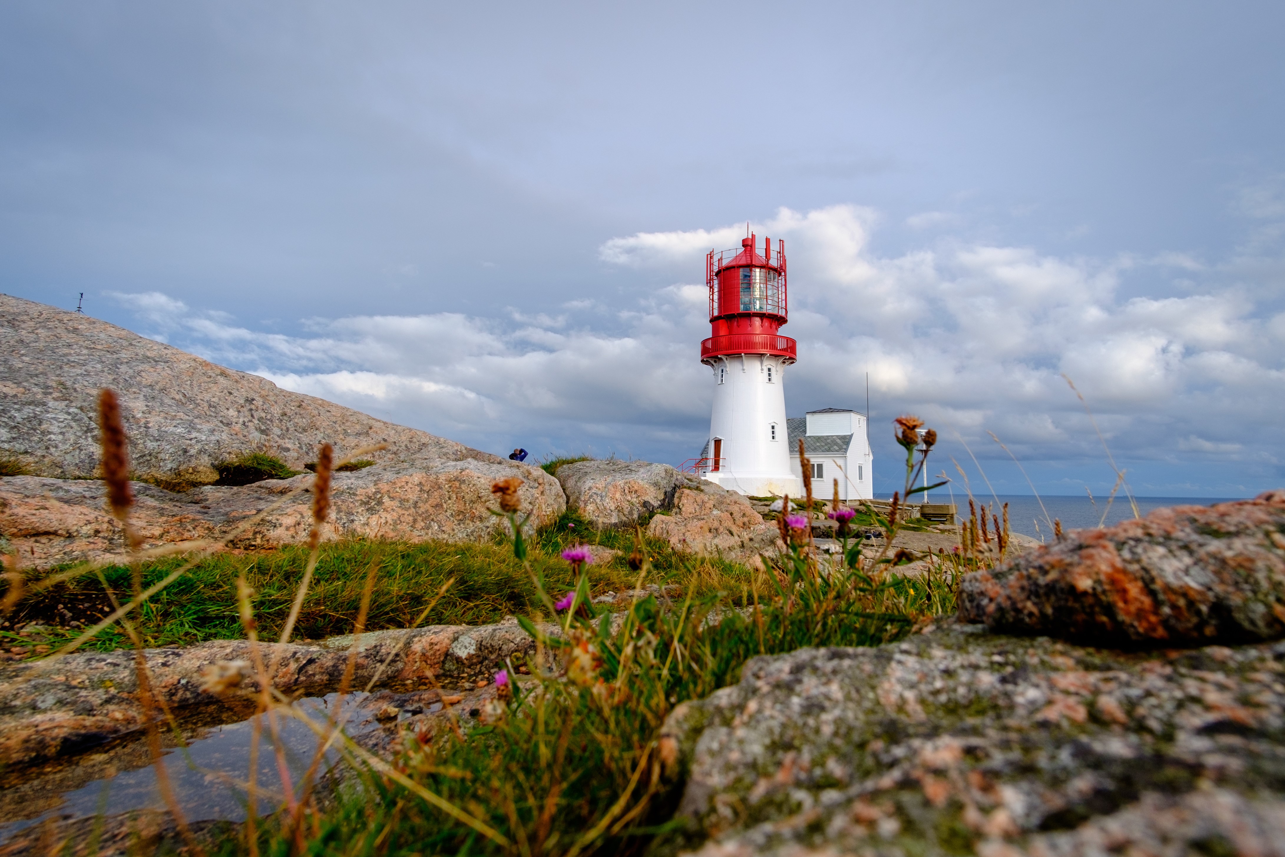 Lindesnes Lighthouse, Norway HD Wallpaper