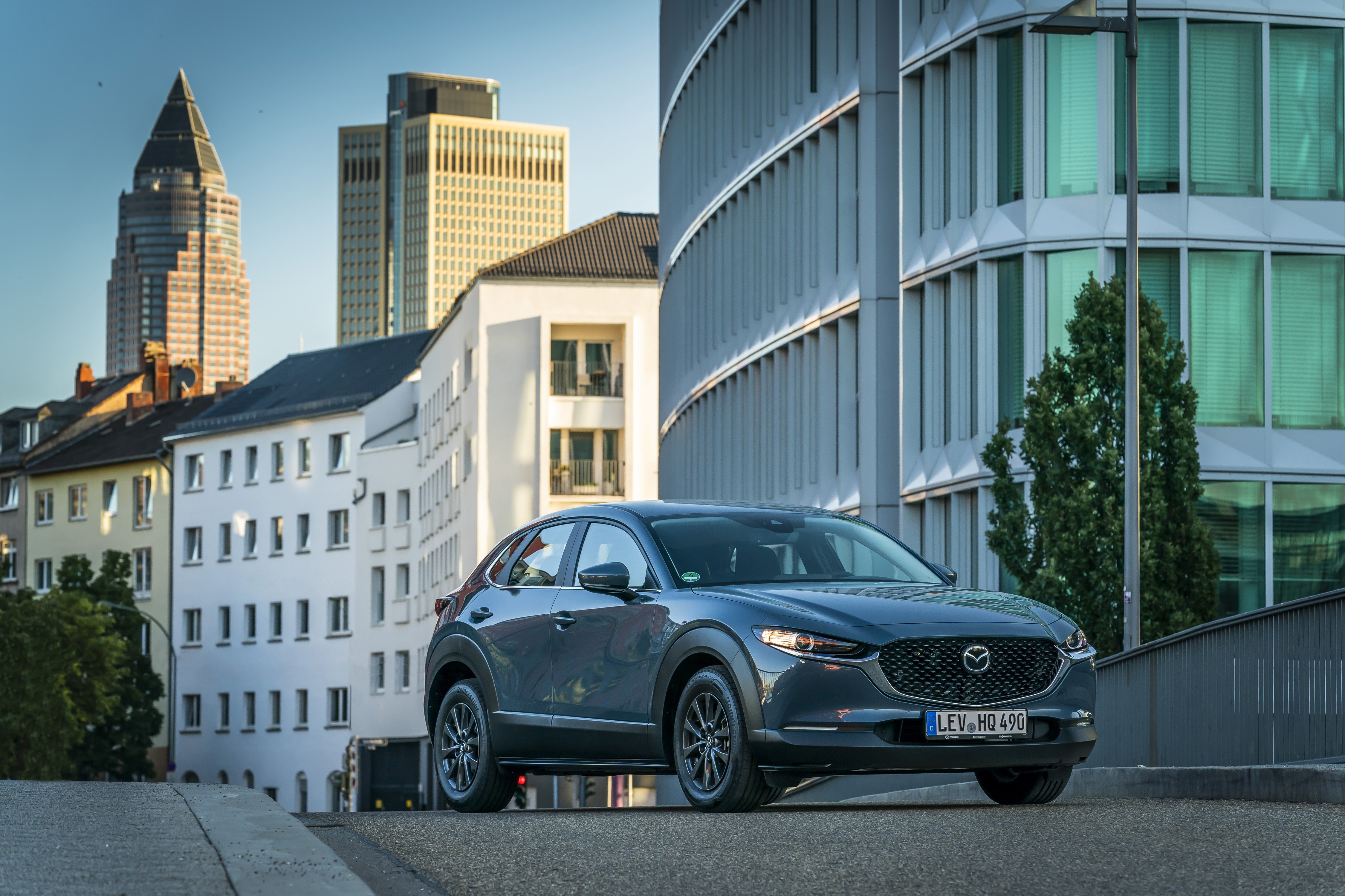 Grey Mazda CX-30 Metallic 2019 HD Wallpaper