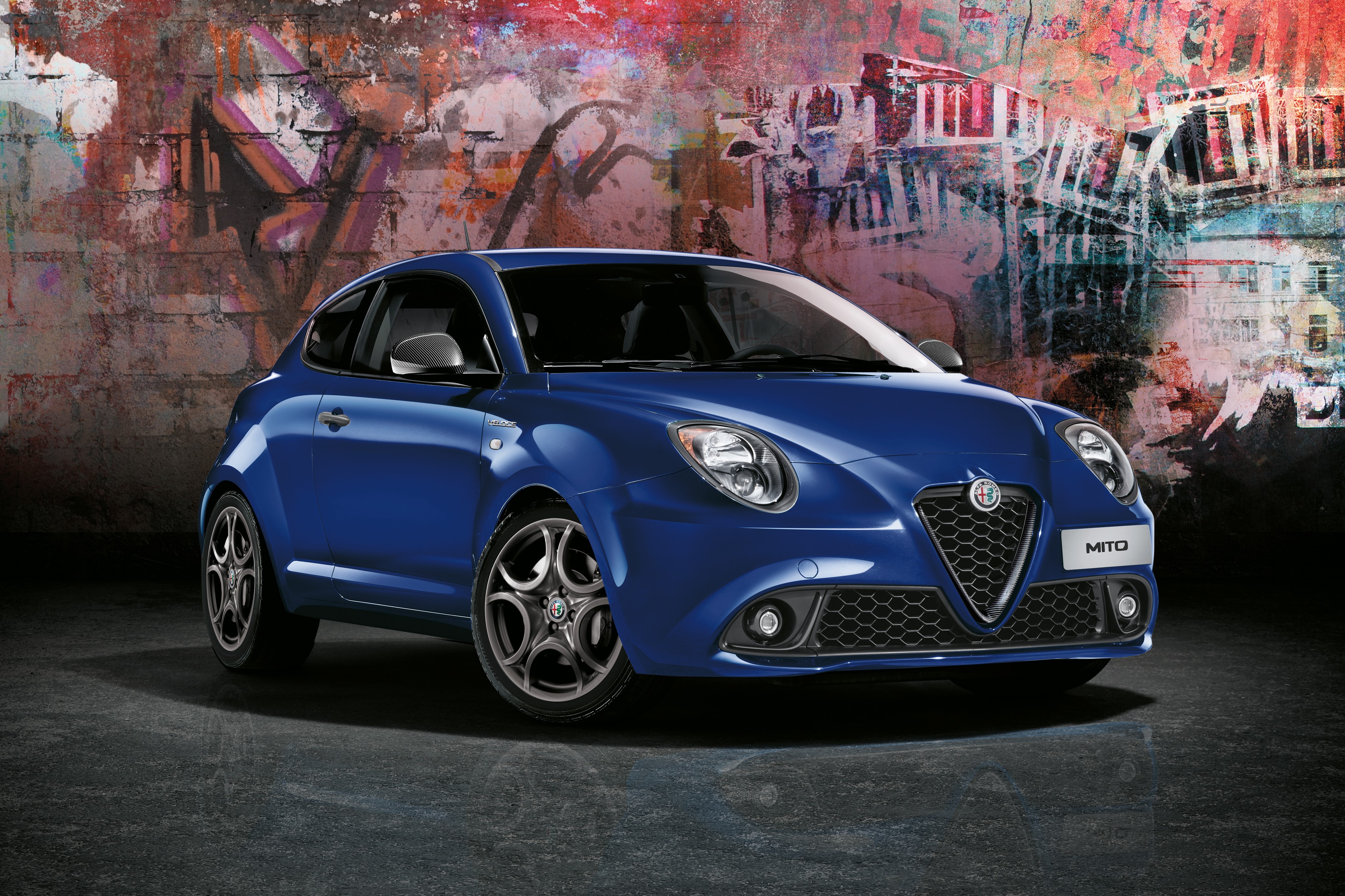 Blue Alfa Romeo MiTo 4K HD Wallpaper