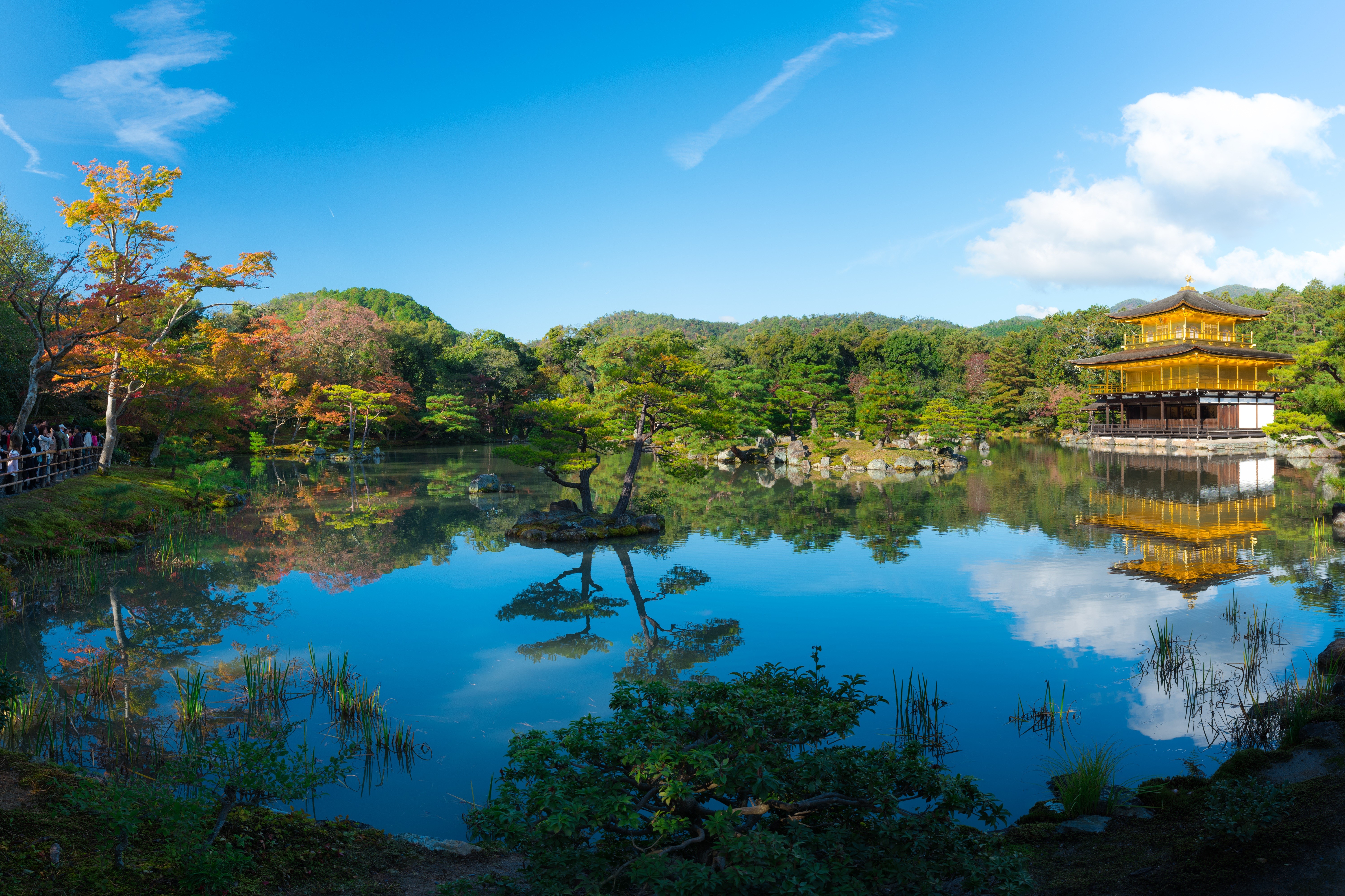 Kinkaku-JI Temple in Kyoto, Japan HD Wallpaper