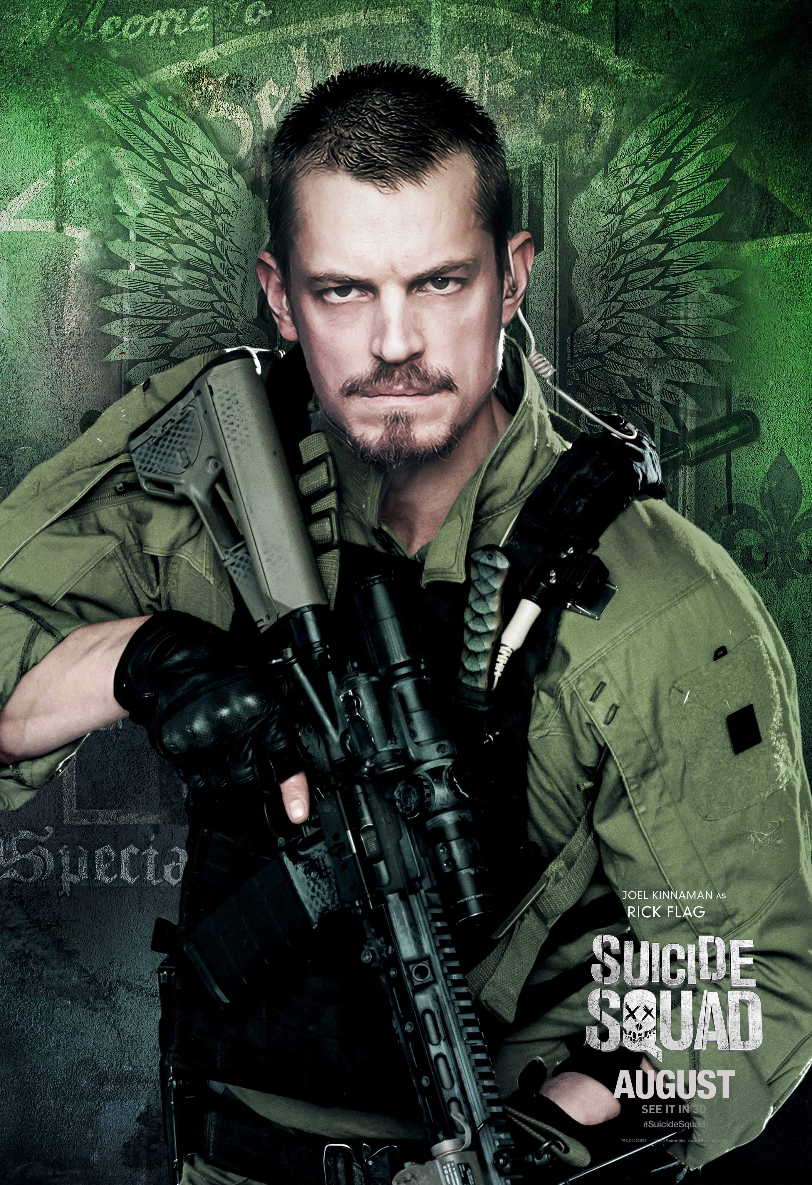 Rick Flag from Suicide Squad HD Phone Wallpaper