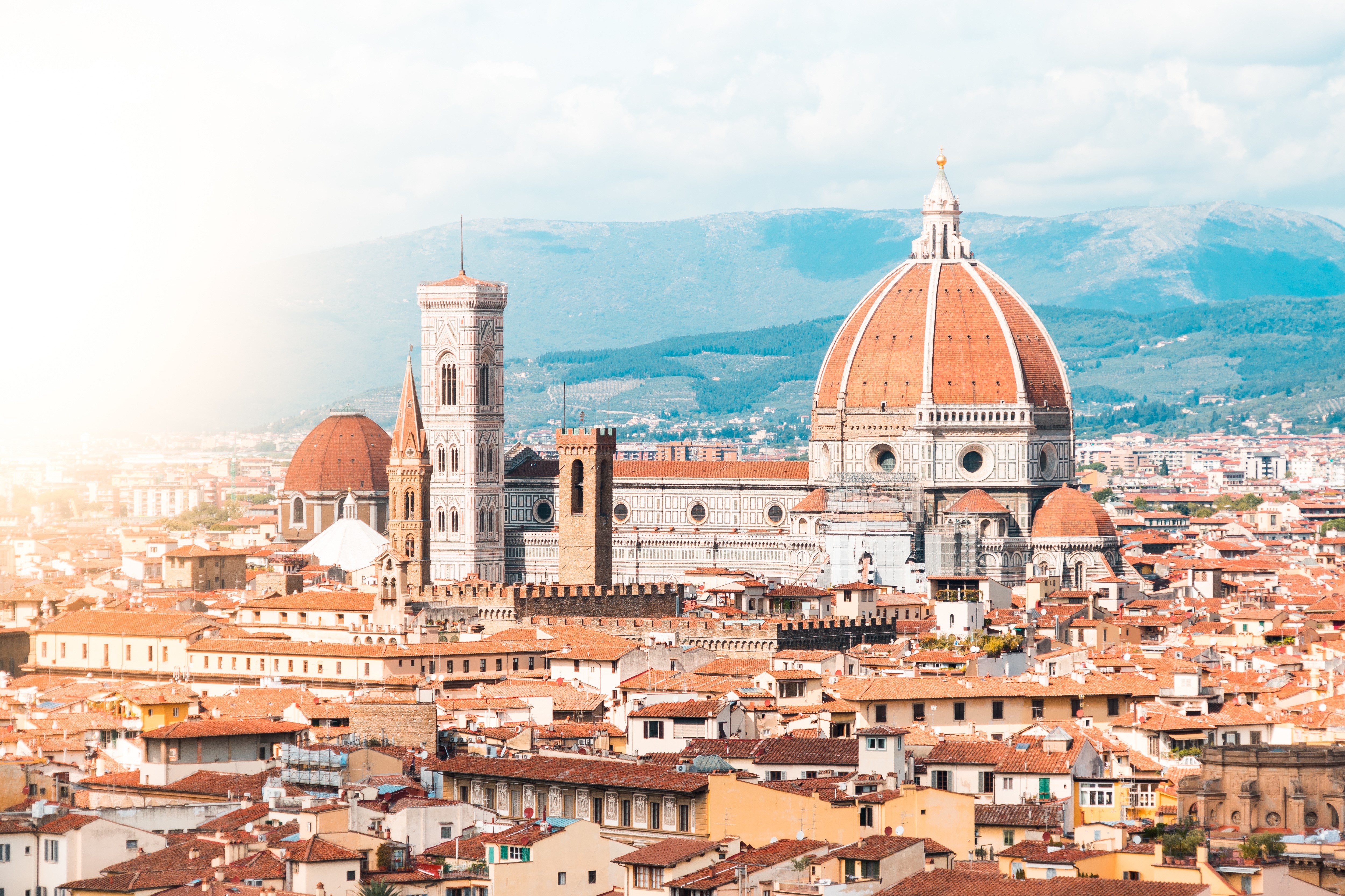 Cathedral of Santa Maria del Fiore, Florence, Italy HD Wallpaper