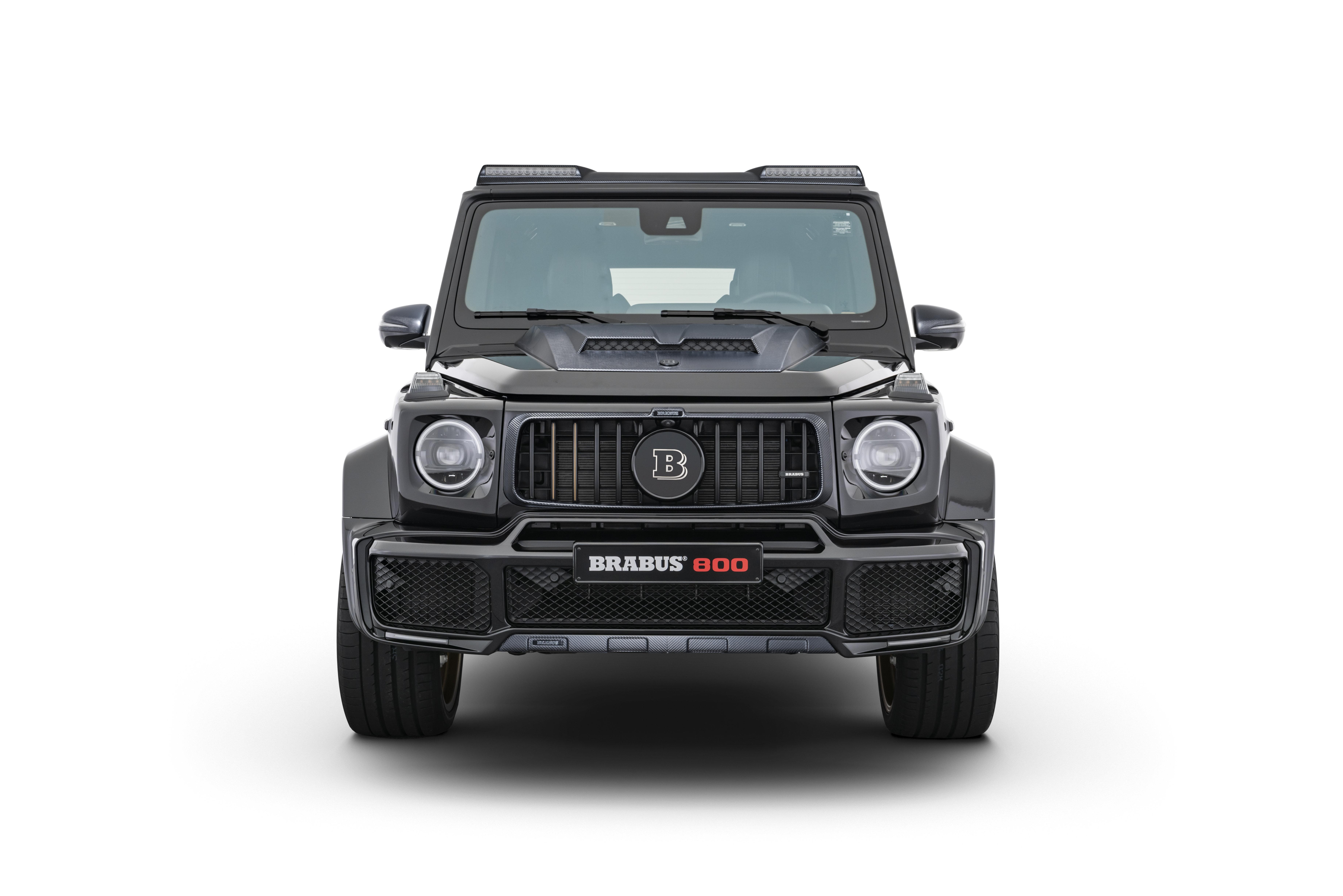 Brabus 800 G-Class G63 W463 on White Background HD Wallpaper