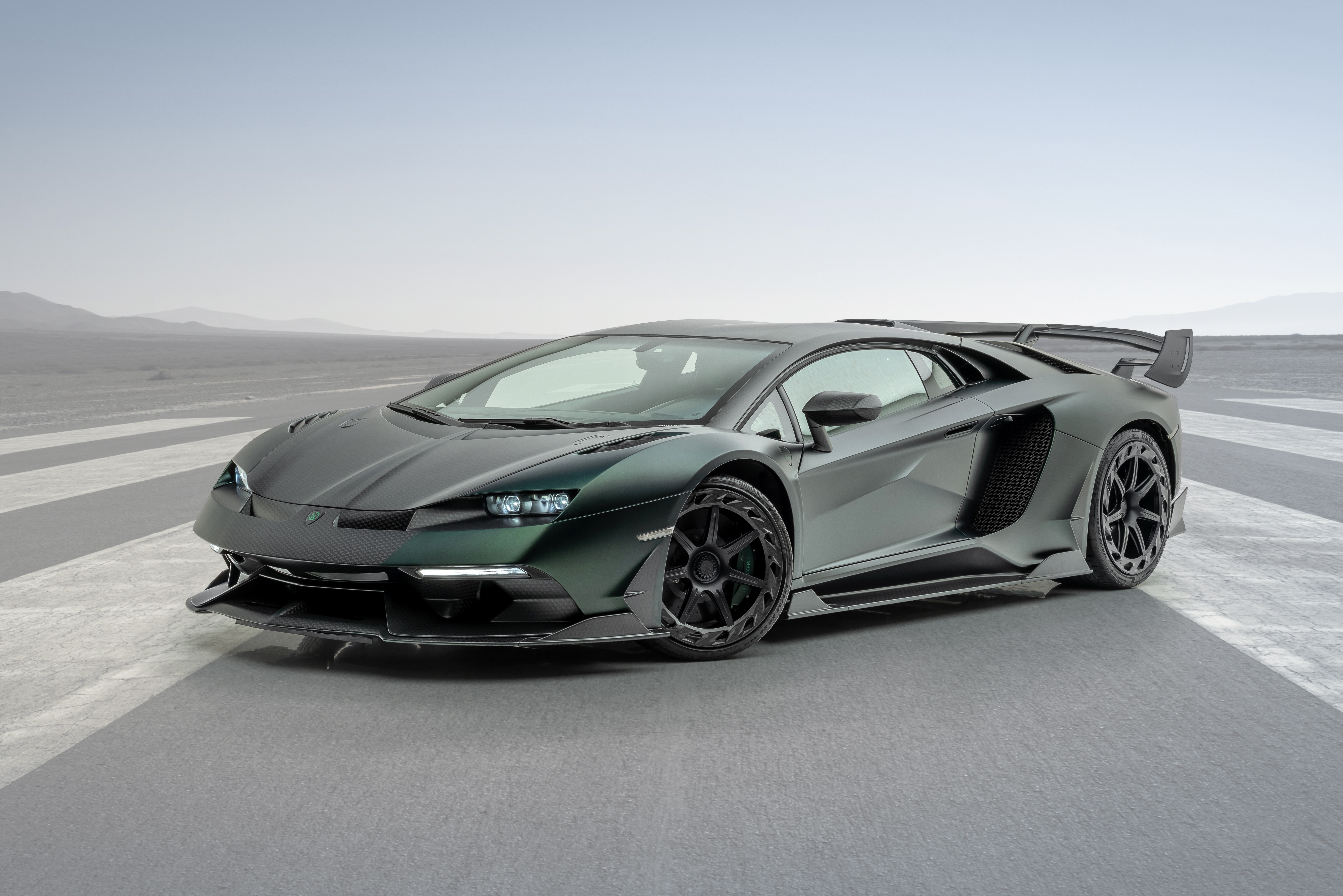 Lamborghini Aventador SVJ Mansory Cabrera HD Wallpaper