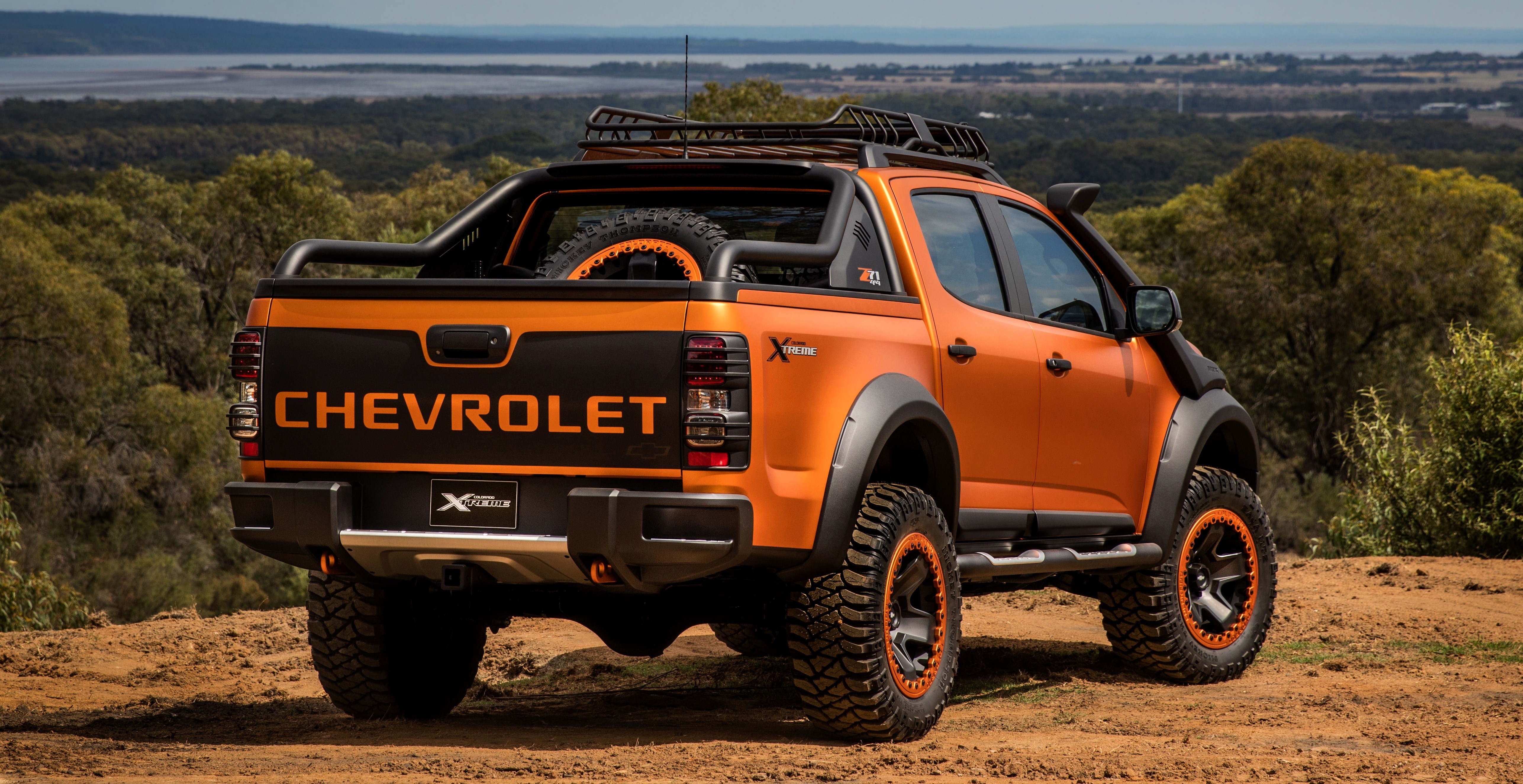 4x4 Chevrolet Colorado Z71 Xtreme Concept Pickup Truck HD Wallpaper