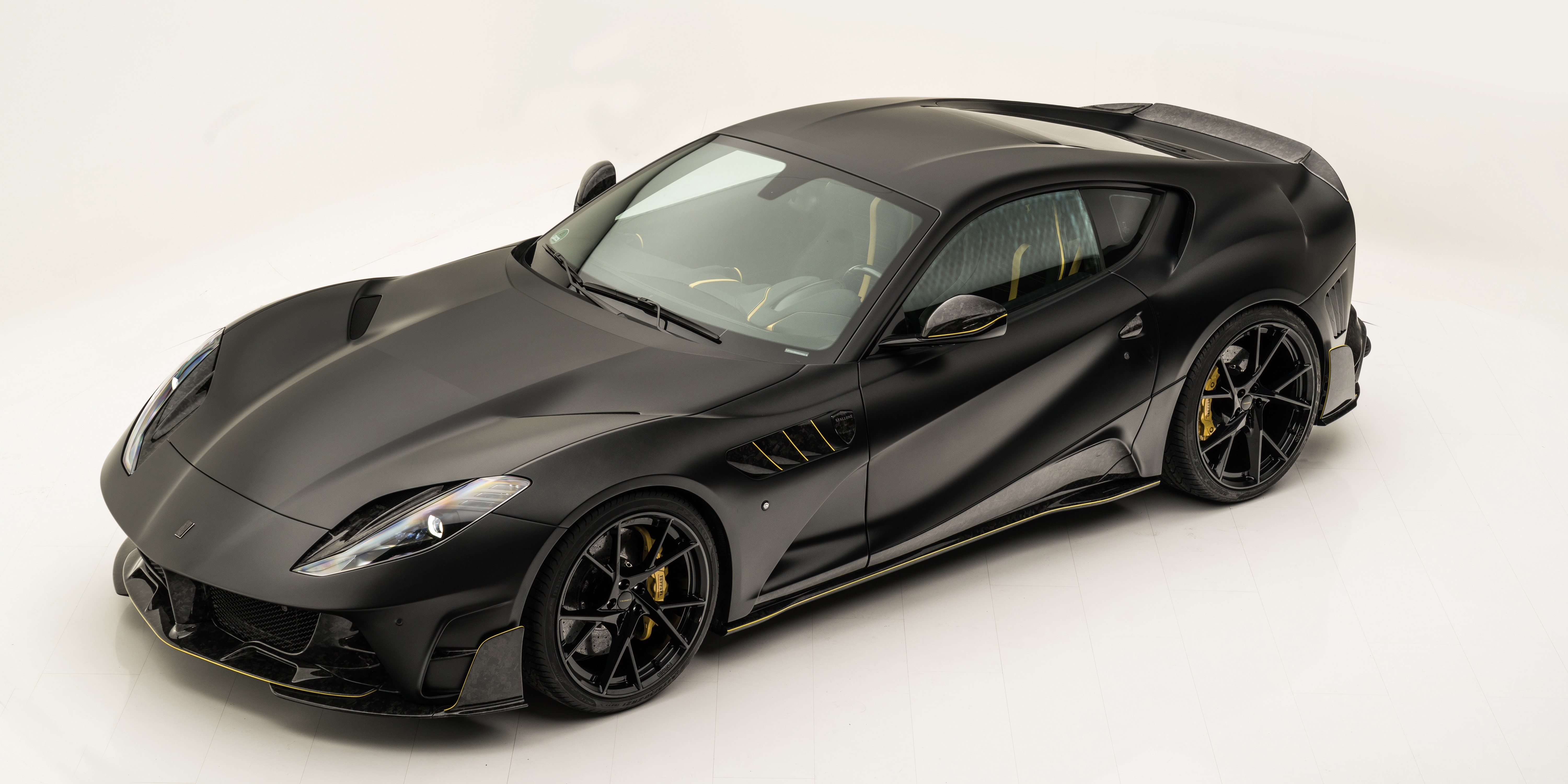 Mansory Stallone Black Ferrari 812 Superfast HD Wallpaper