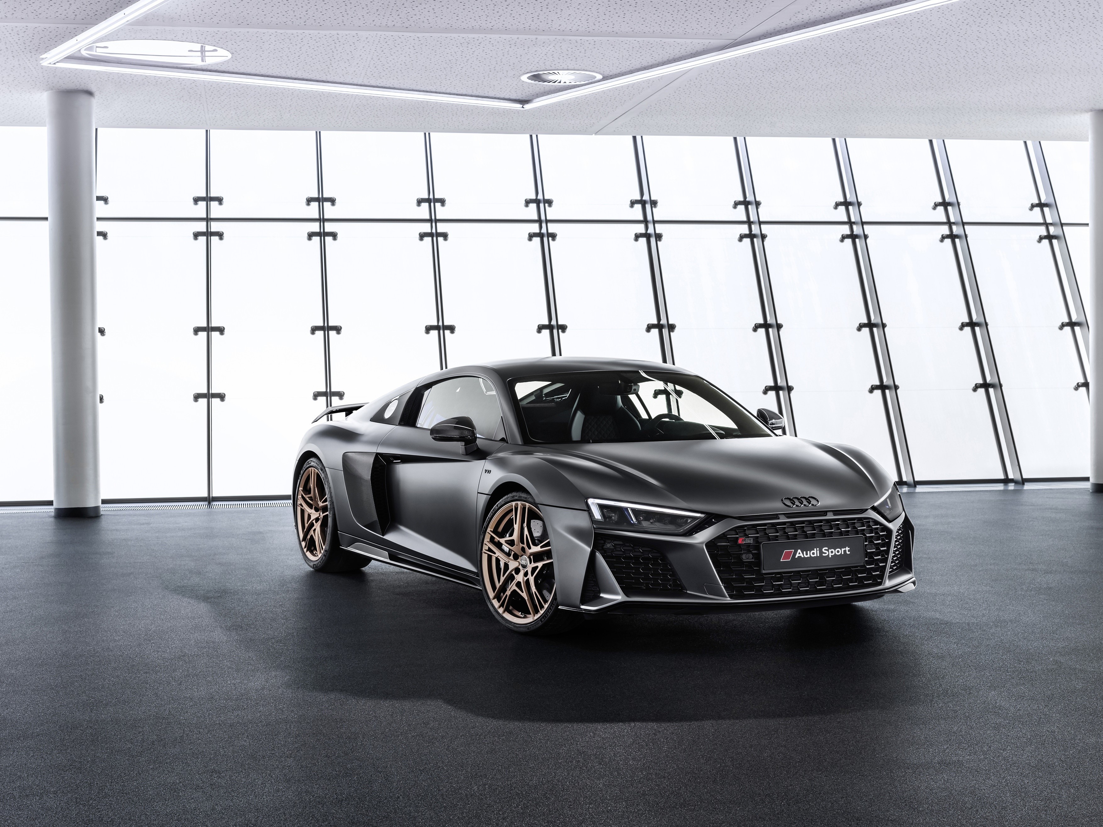 Audi R8 V10 Decennium sports car HD Wallpaper