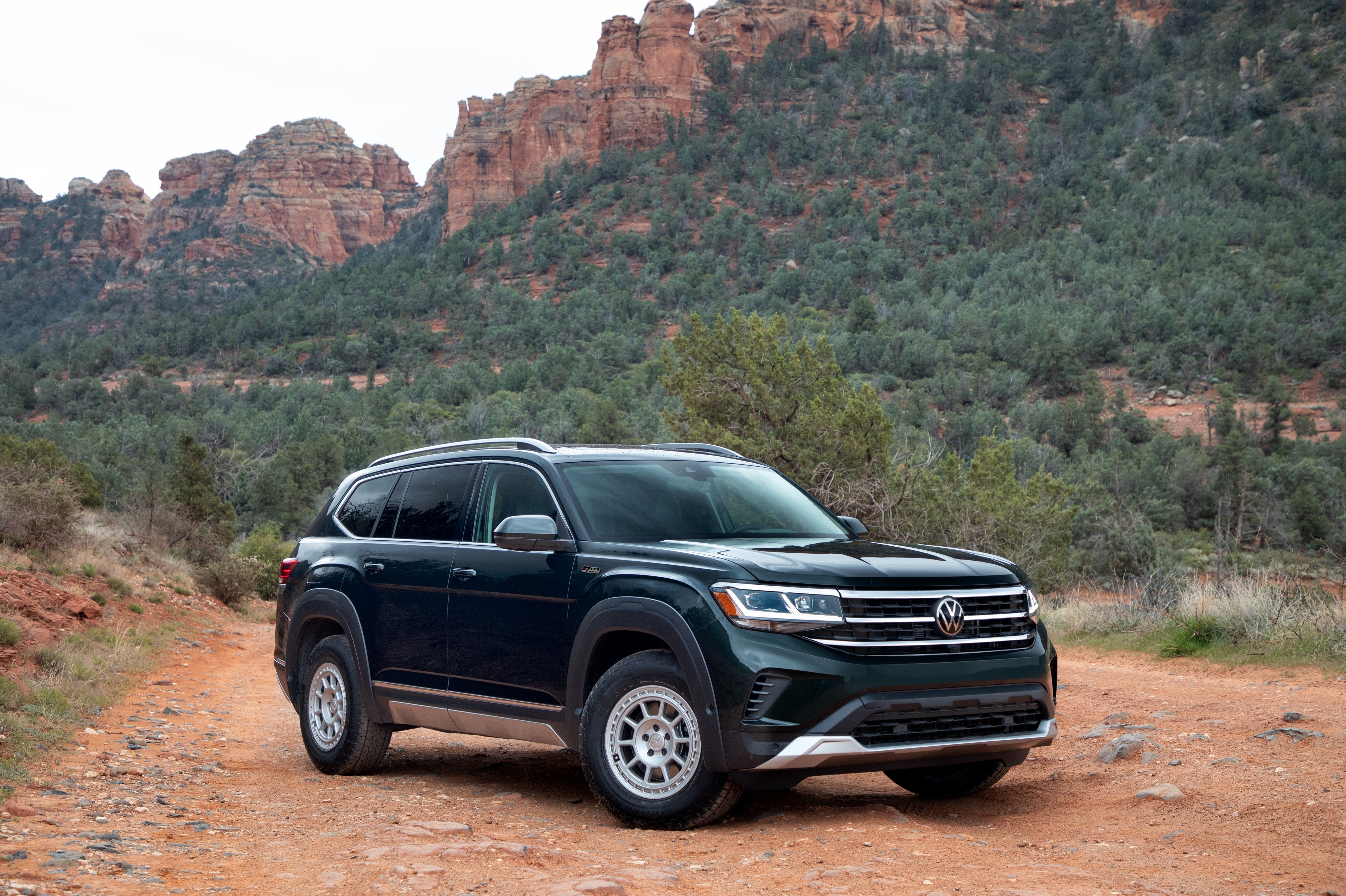 Volkswagen Atlas Basecamp Crossover SUV HD Wallpaper
