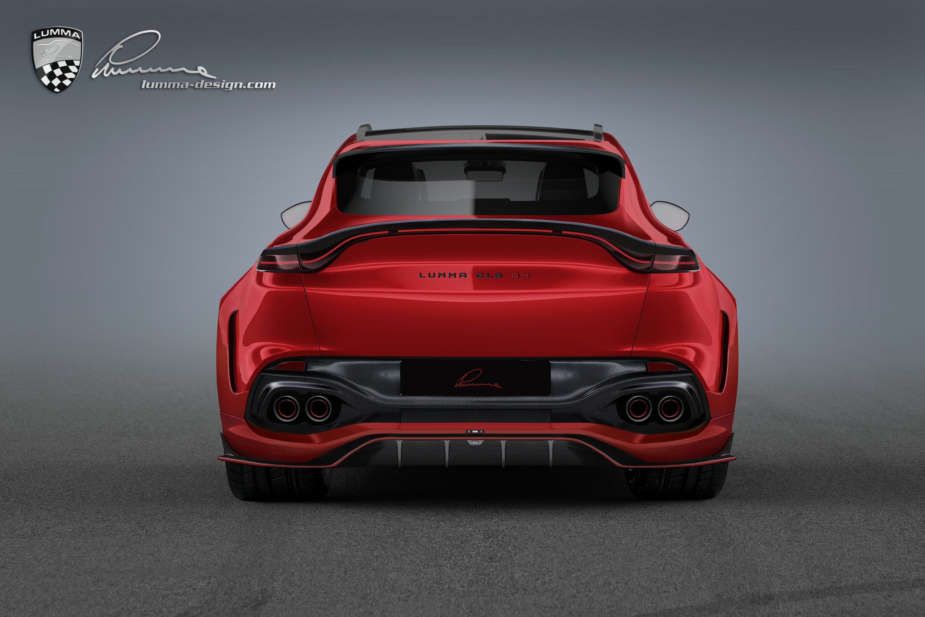 Lumma Design DBX CLR AM Aston Martin rear view HD Wallpaper