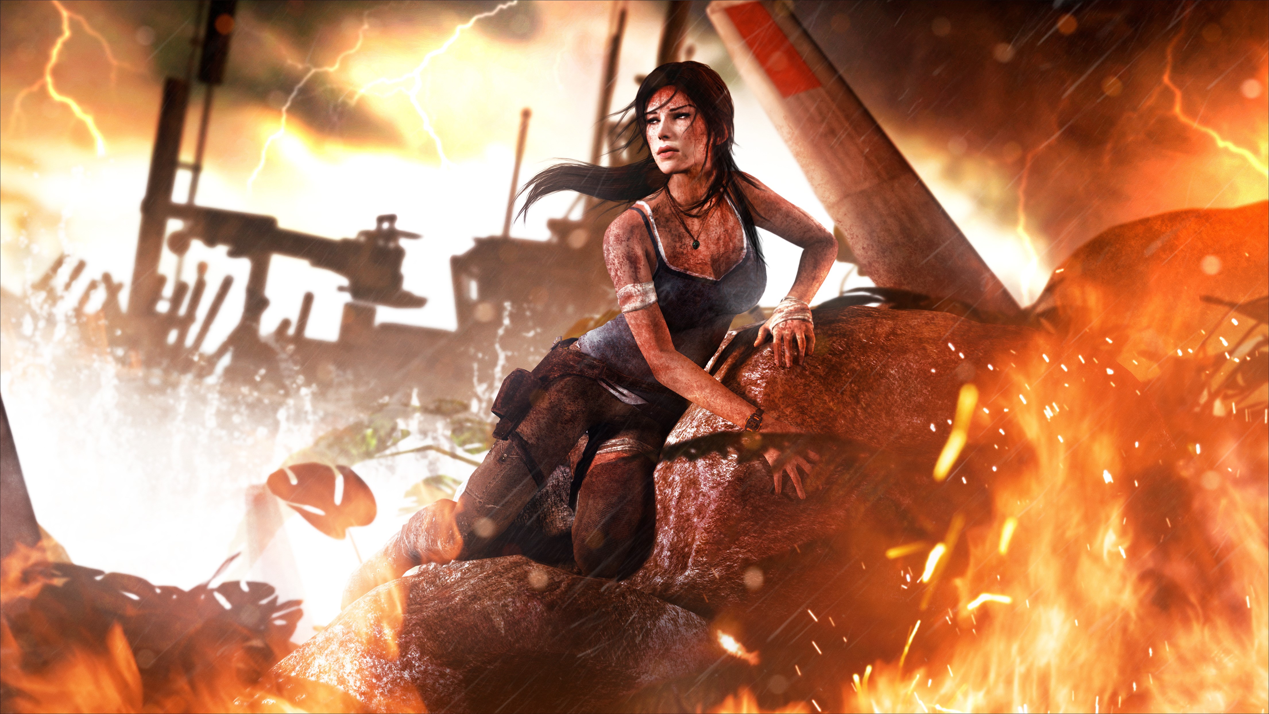 4K Tomb Raider 2013 Lara Croft HD Wallpaper