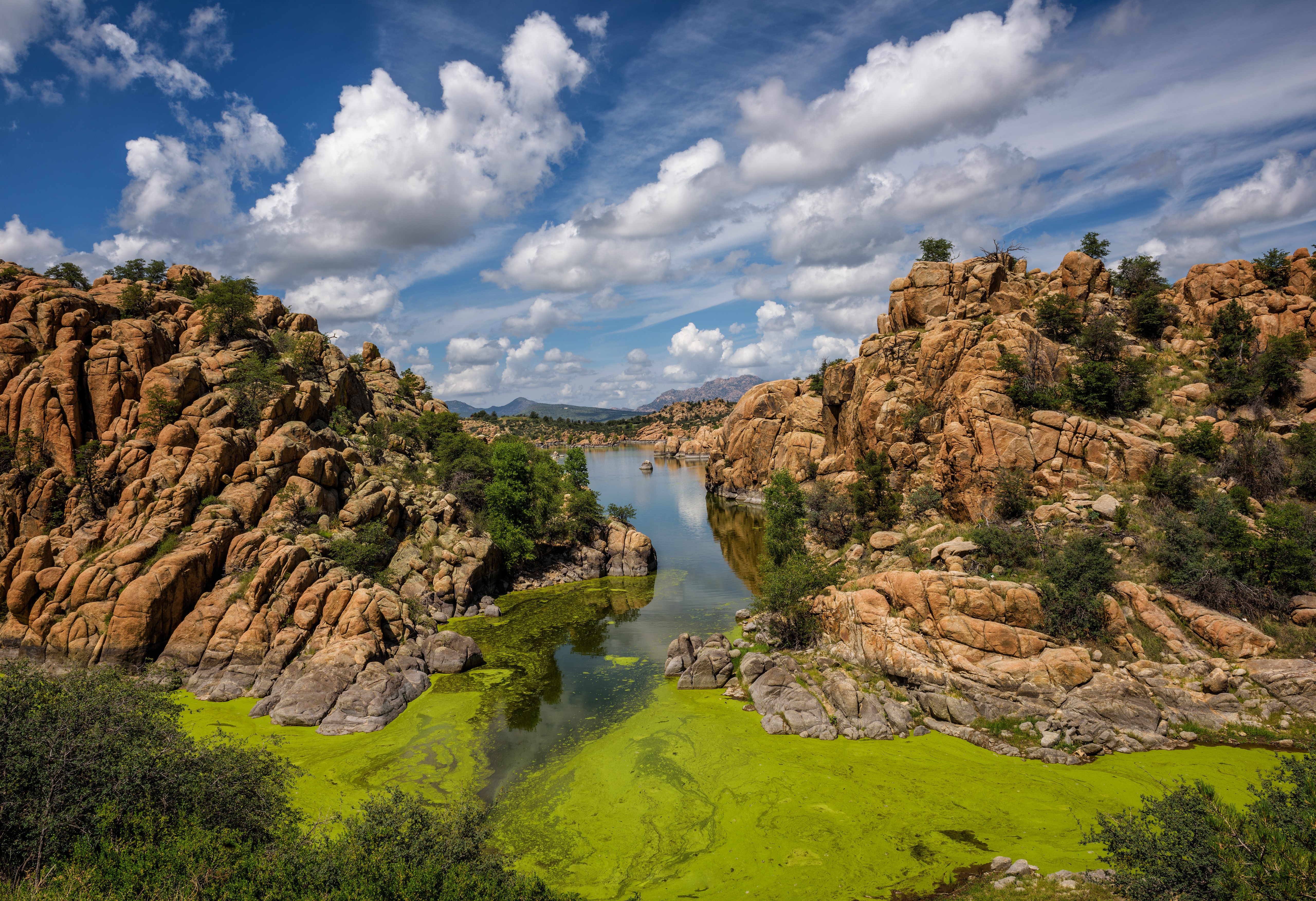 Watson Lake, Prescott, Arizona, USA HD Wallpaper