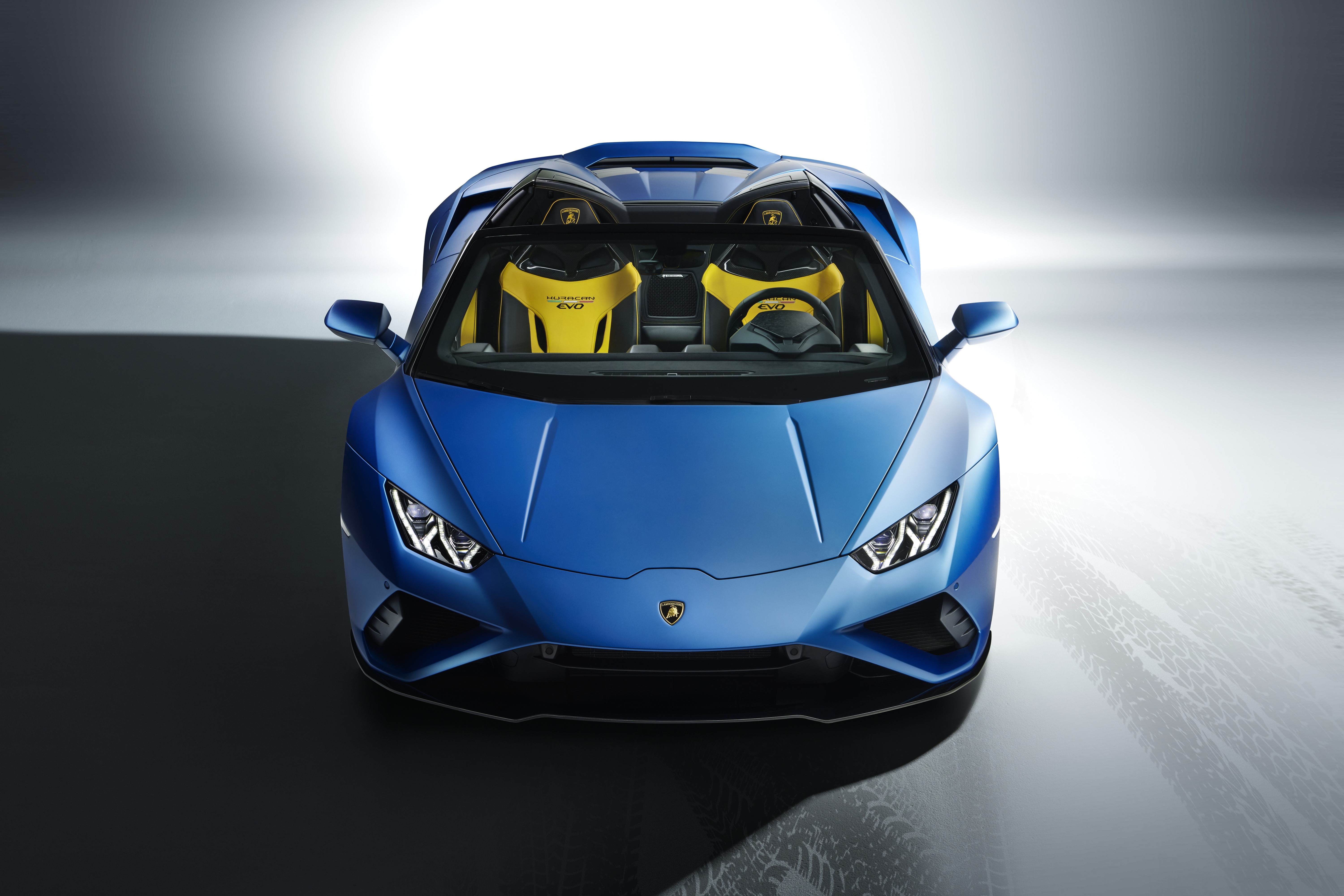 Lamborghini Huracan EVO RWD Spyder Roadster HD Wallpaper