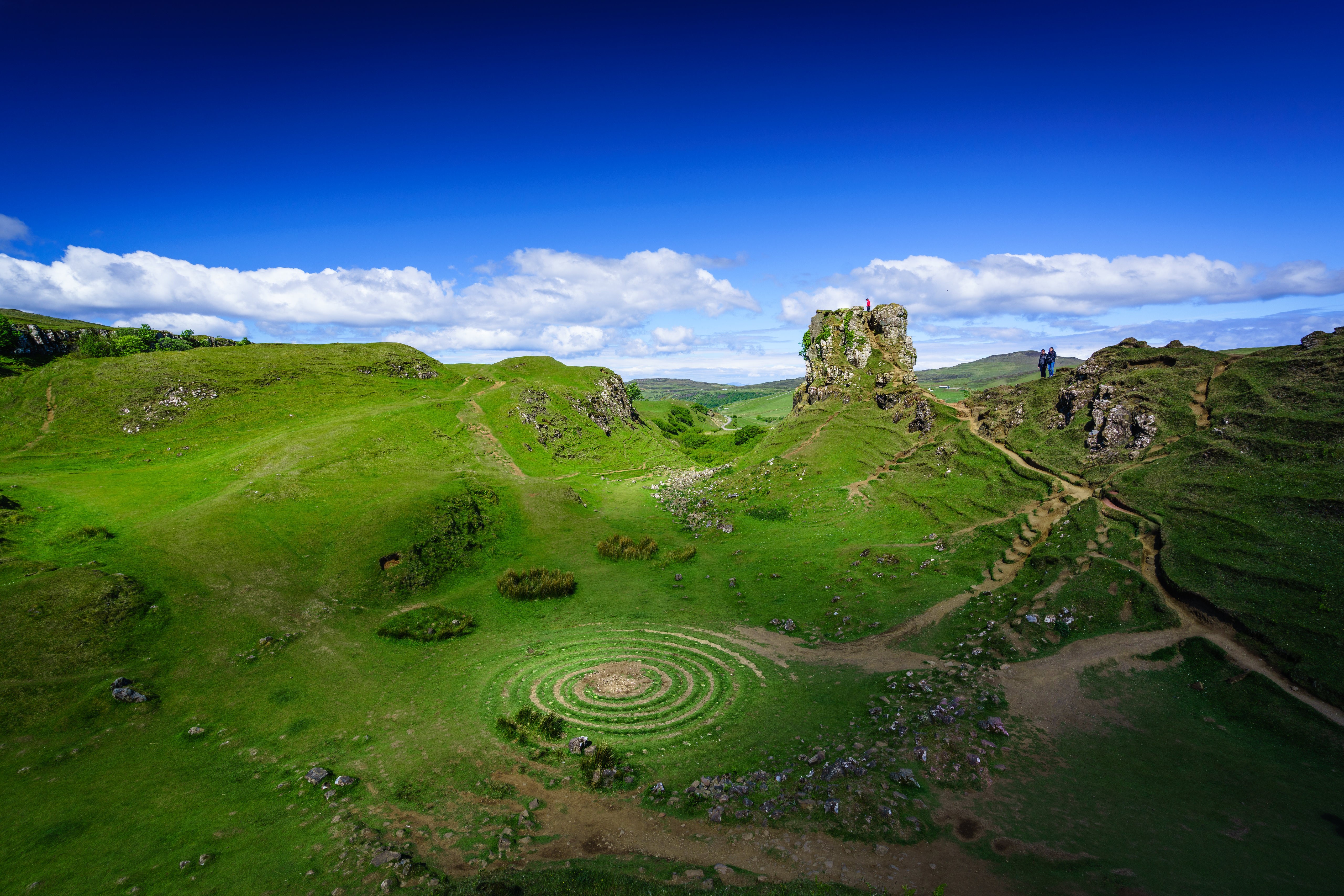 Fairy Glen, Isle of Skye, Scotland HD Wallpaper