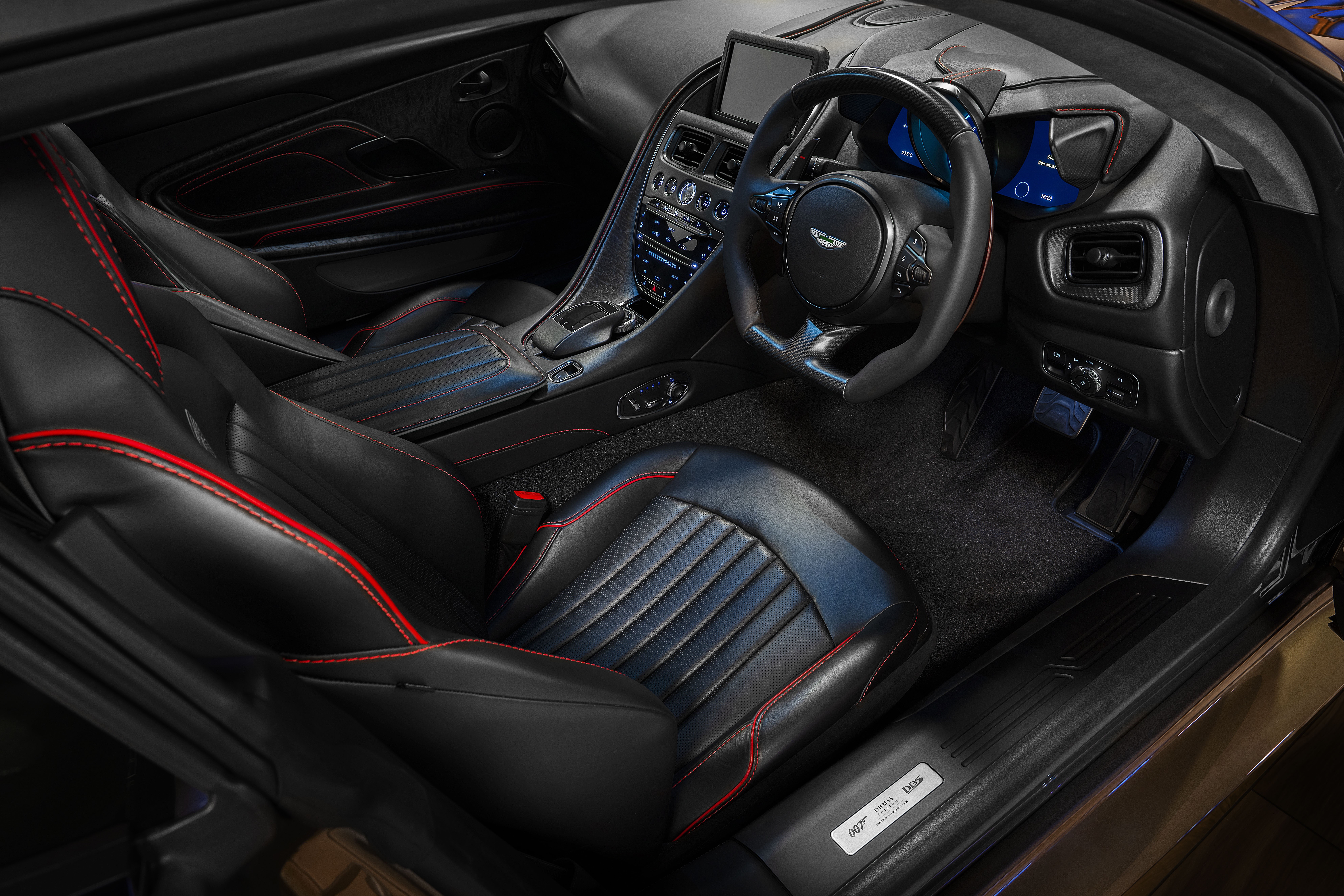 Aston Martin DBS Superleggera OHMSS Interior HD Wallpaper