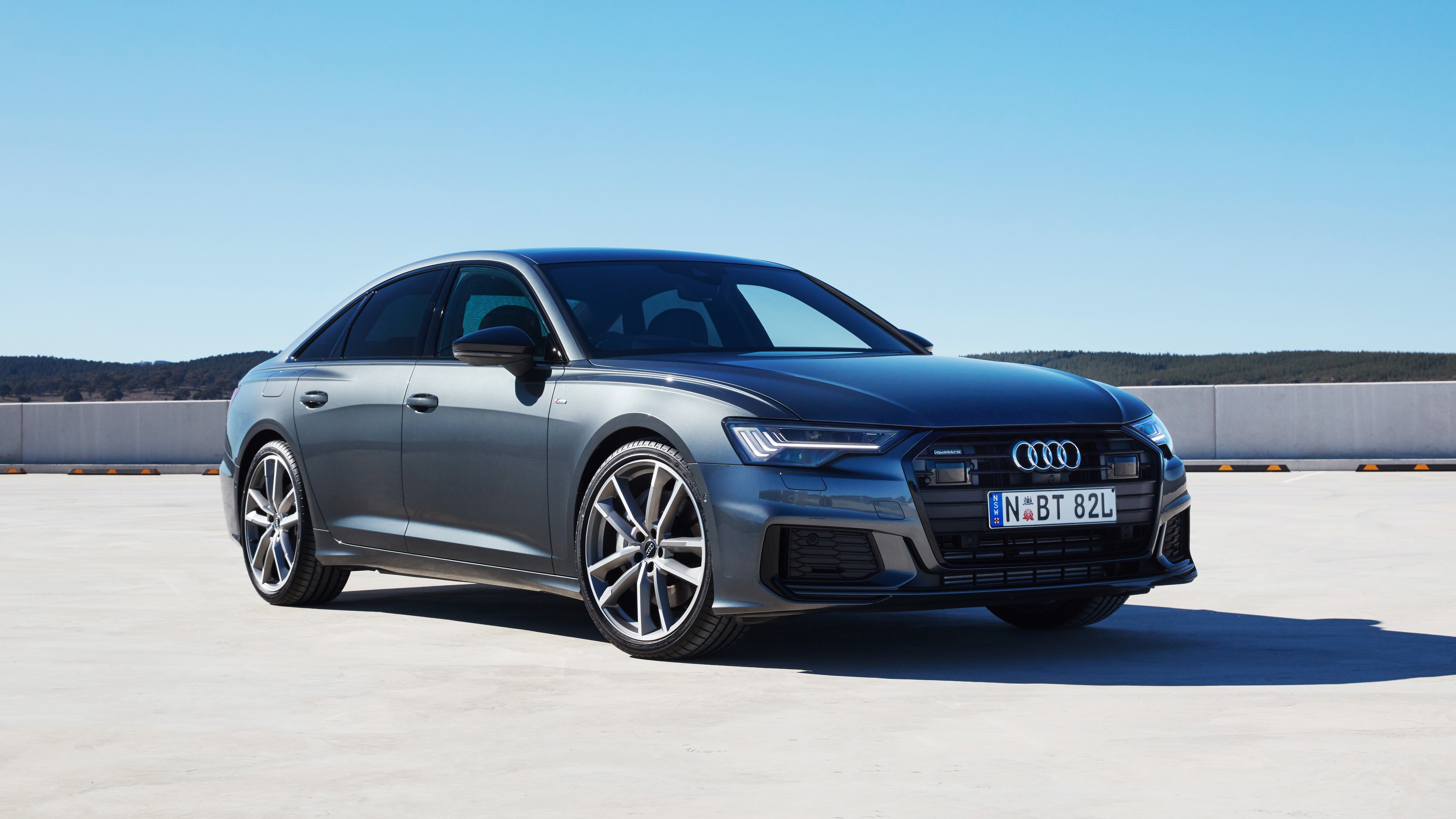 Audi A6 55 TFSI Quattro S-Line Sedan HD Wallpaper
