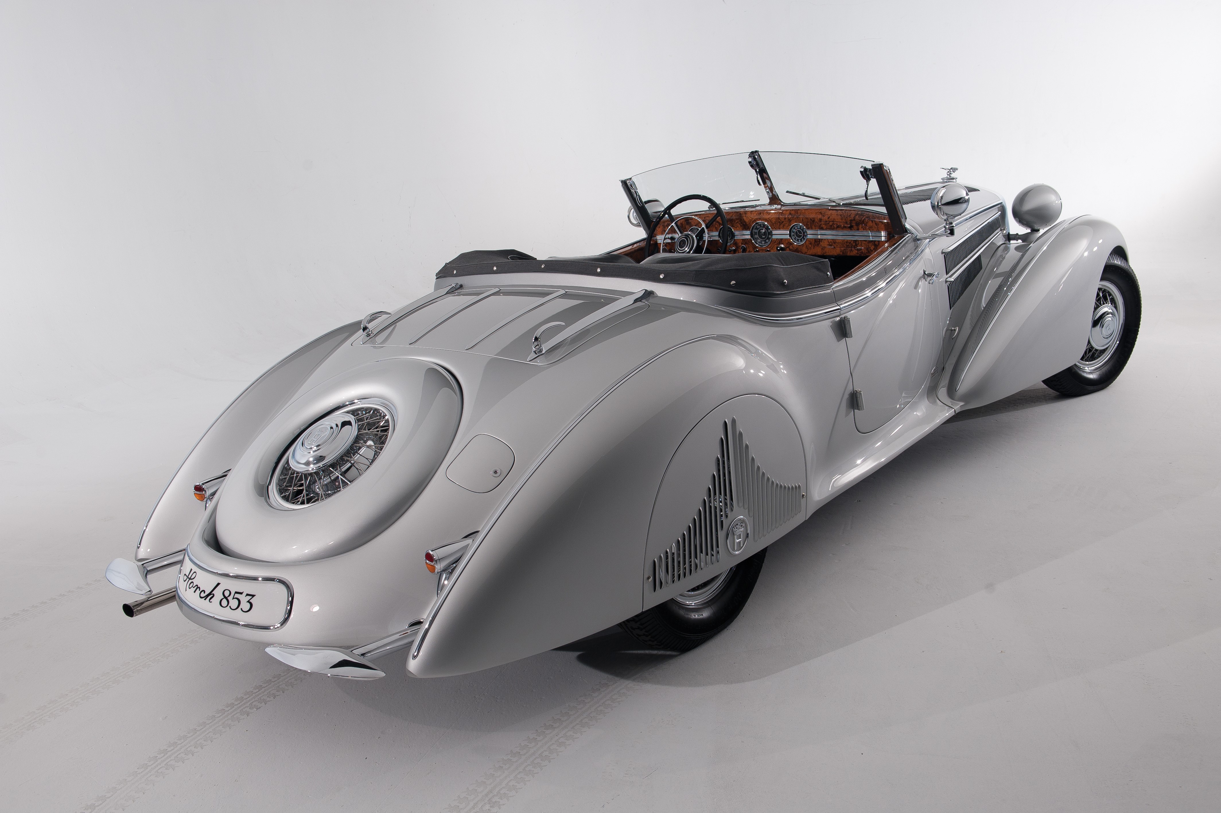 1938 Horch 853 Special Roadster by Erdmann Rossi HD Wallpaper