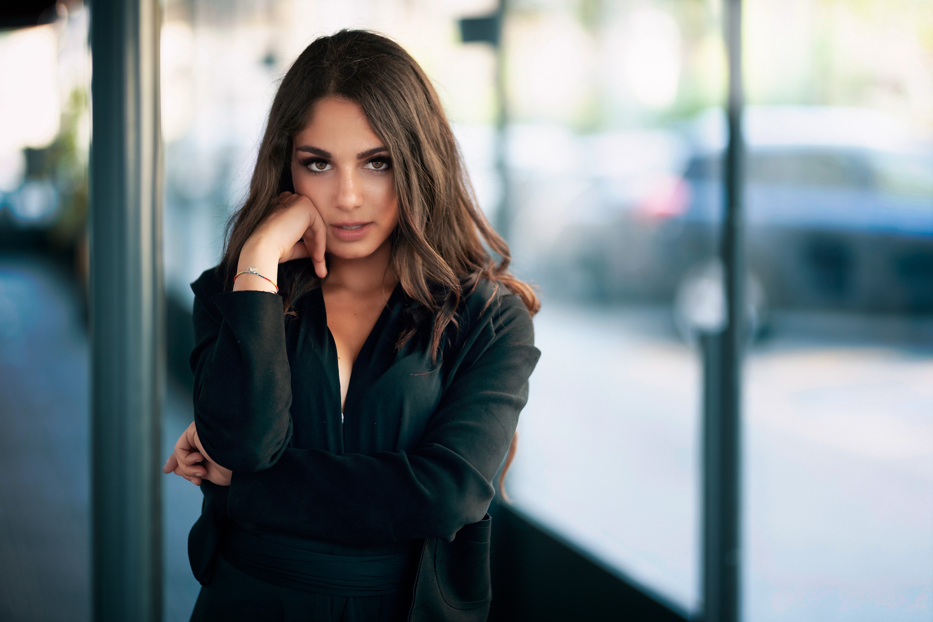 Sabrina in Intense Bokeh Pose HD Wallpaper