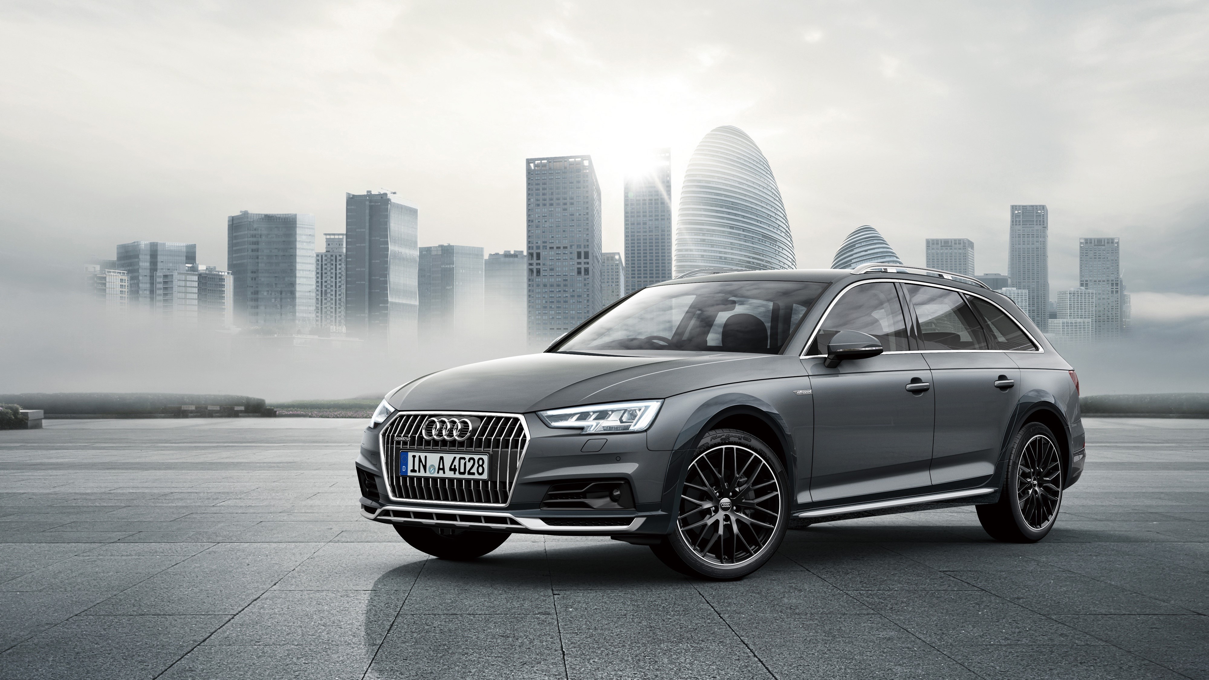 Audi A4 Allroad Quattro Estate Car HD Wallpaper