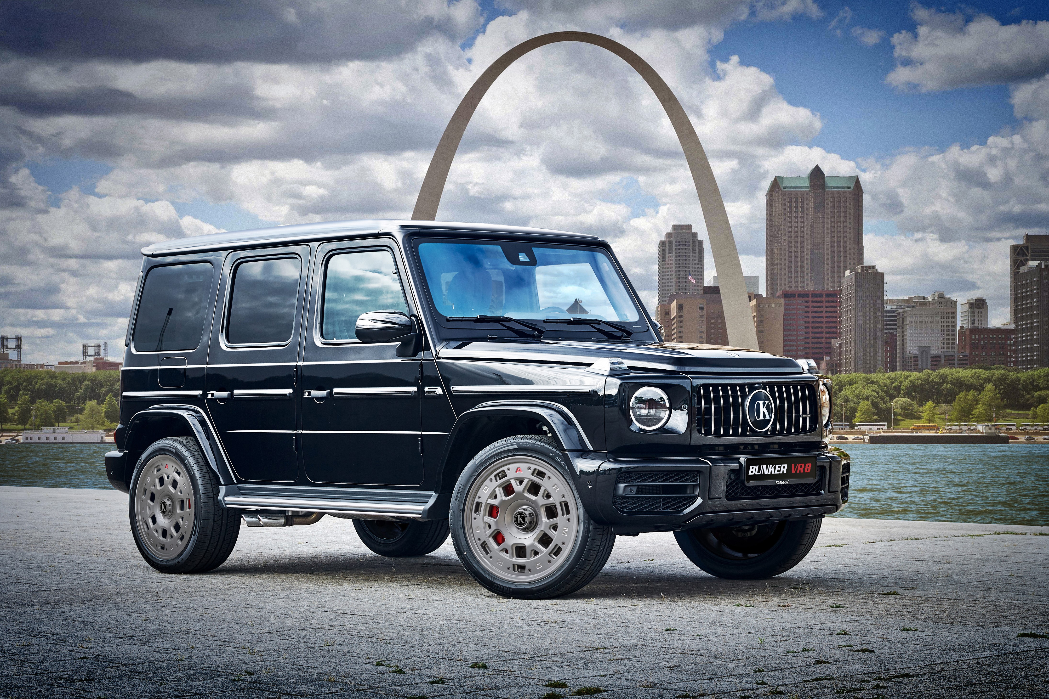 4K 2020 Klassen AMG G 63 Bunker Mercedes-Benz G-Class SUV HD Wallpaper