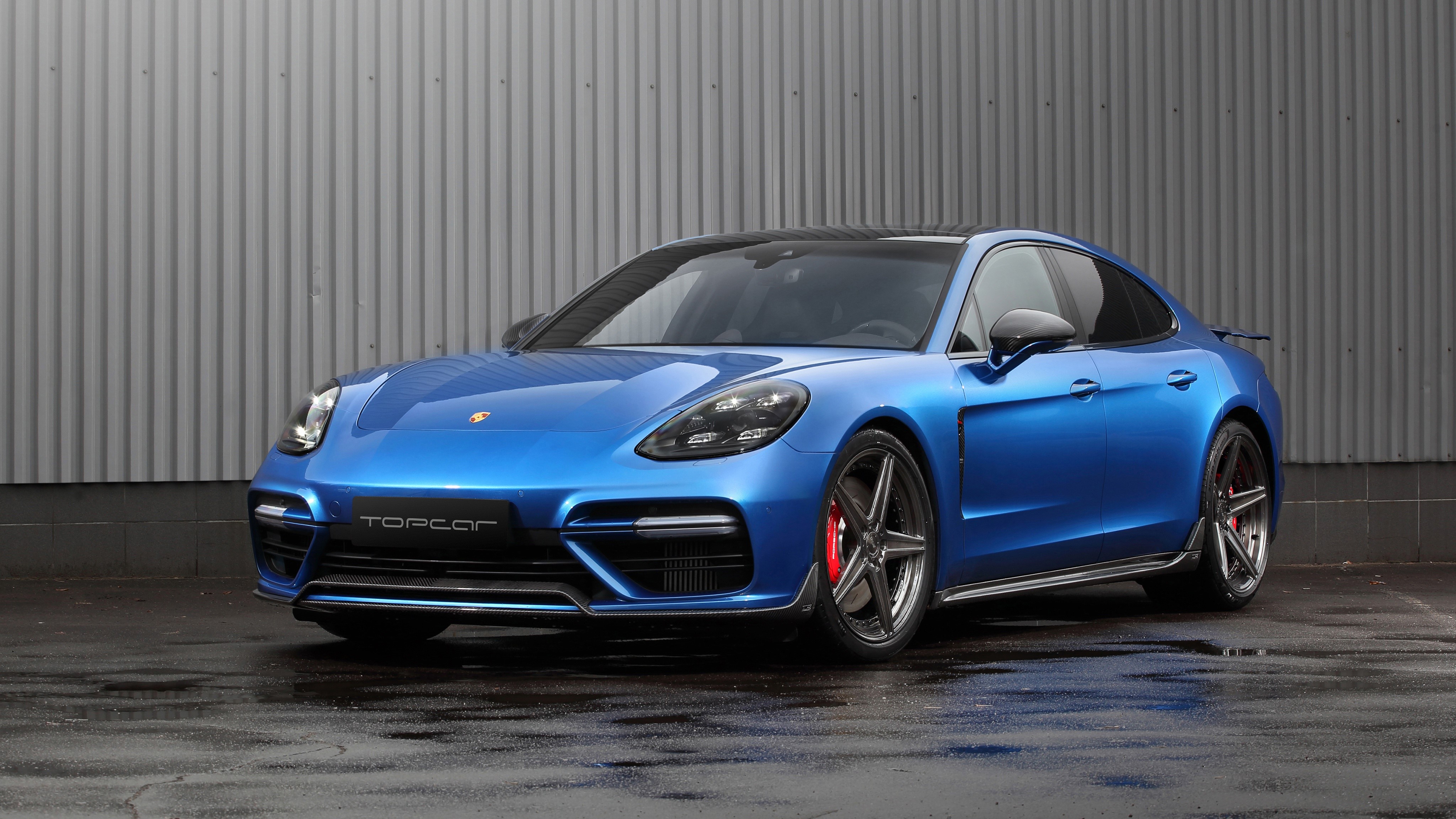4K Porsche Panamera GT Edition Blue Metallic HD Wallpaper