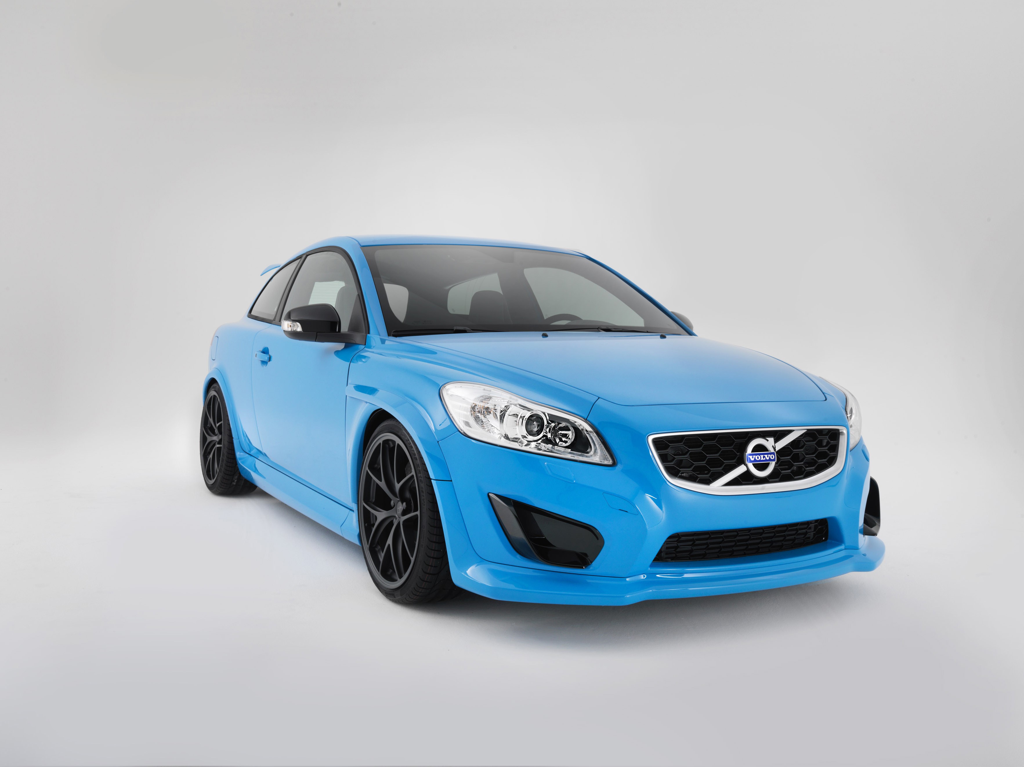 Blue Volvo C30 Polestar Performance HD Wallpaper