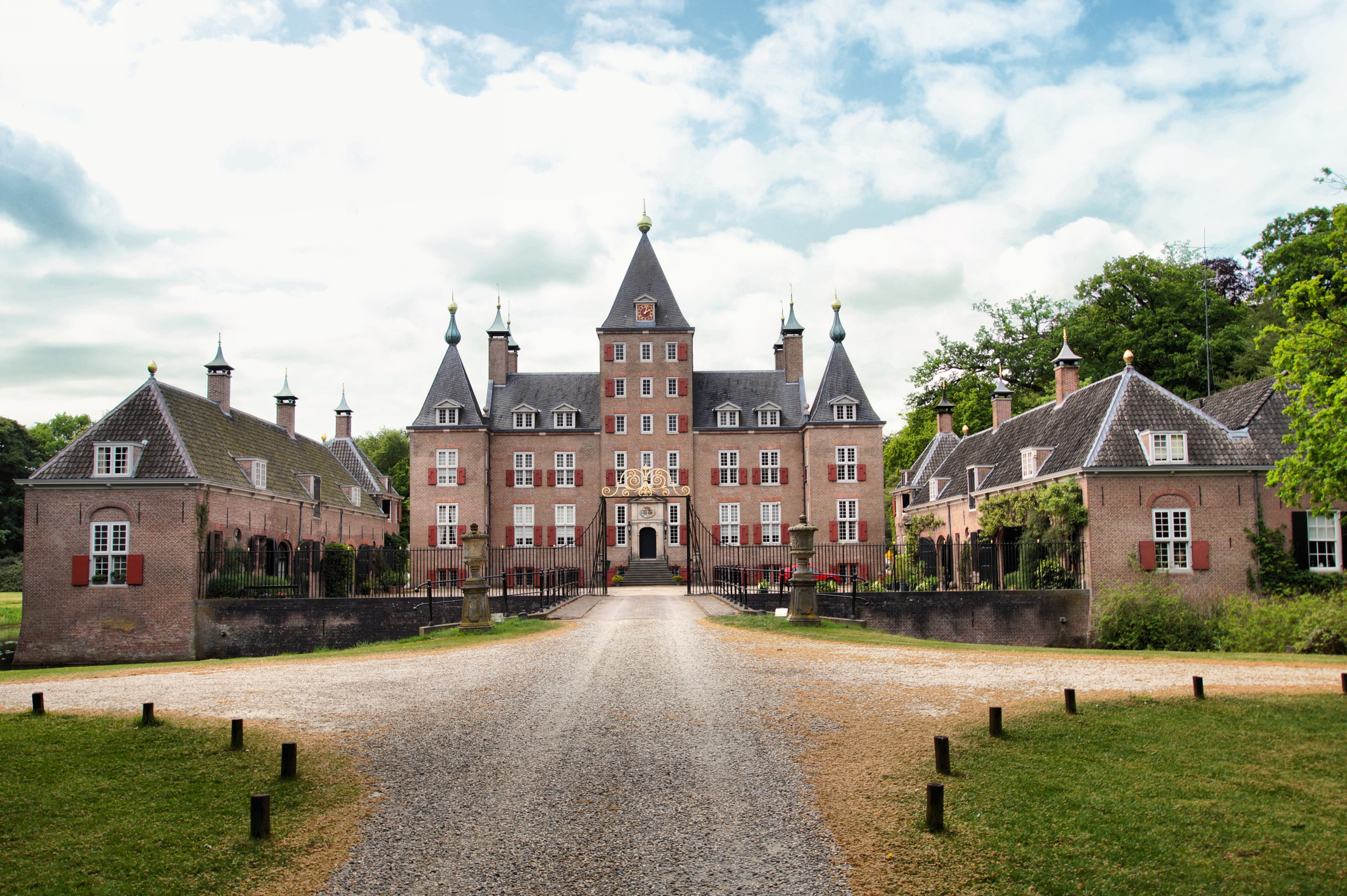 Castle Renswoude in Utrecht, Netherlands HD Wallpaper